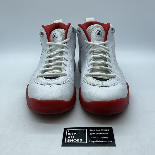 Size 11.5 - Jordan Jumpman Pro 2018 Cherry Red Black White Leather (906876-106)