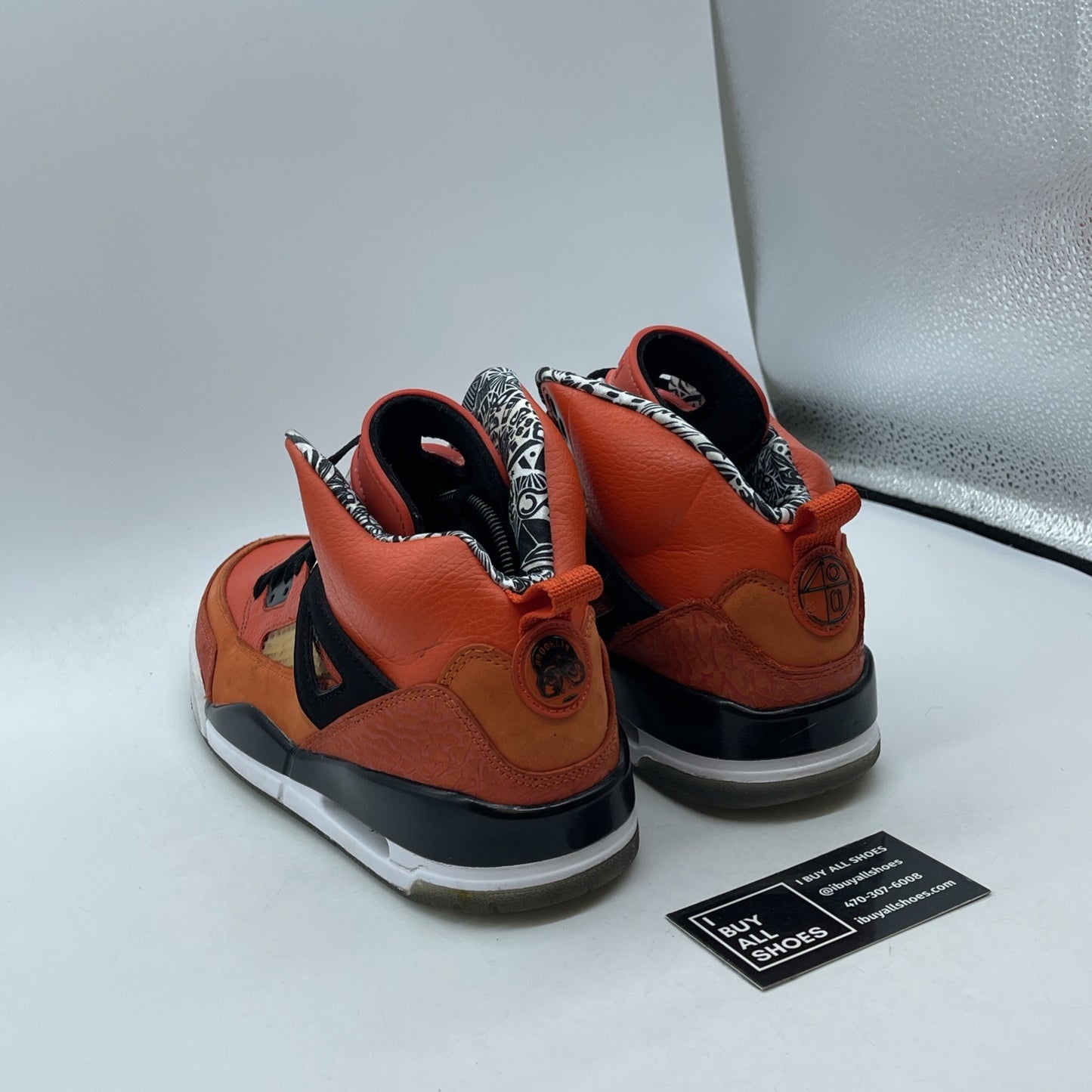 Size 9 - Jordan Spizike New York Knicks Red Black Suede Leather (315371-805)