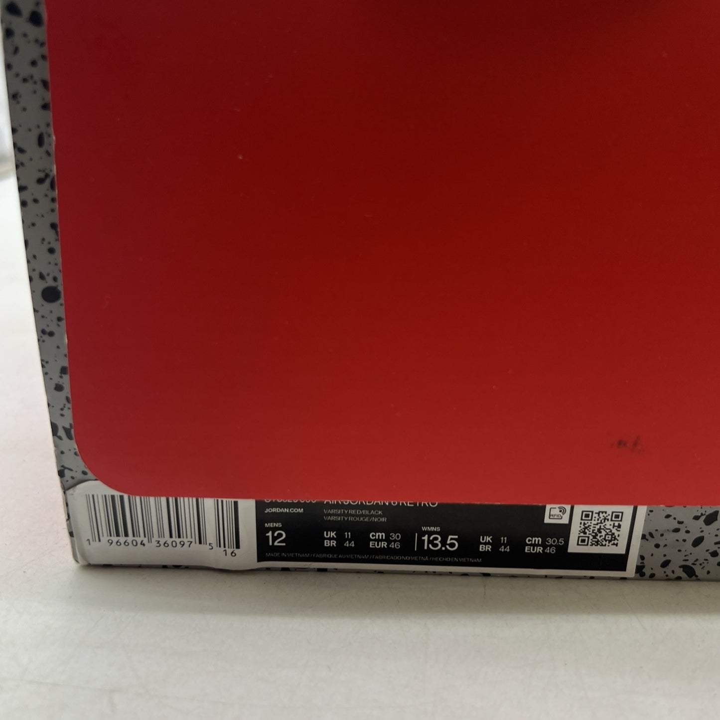 Size 12 - Air Jordan 6 Retro Toro Bravo (CT8529-600)