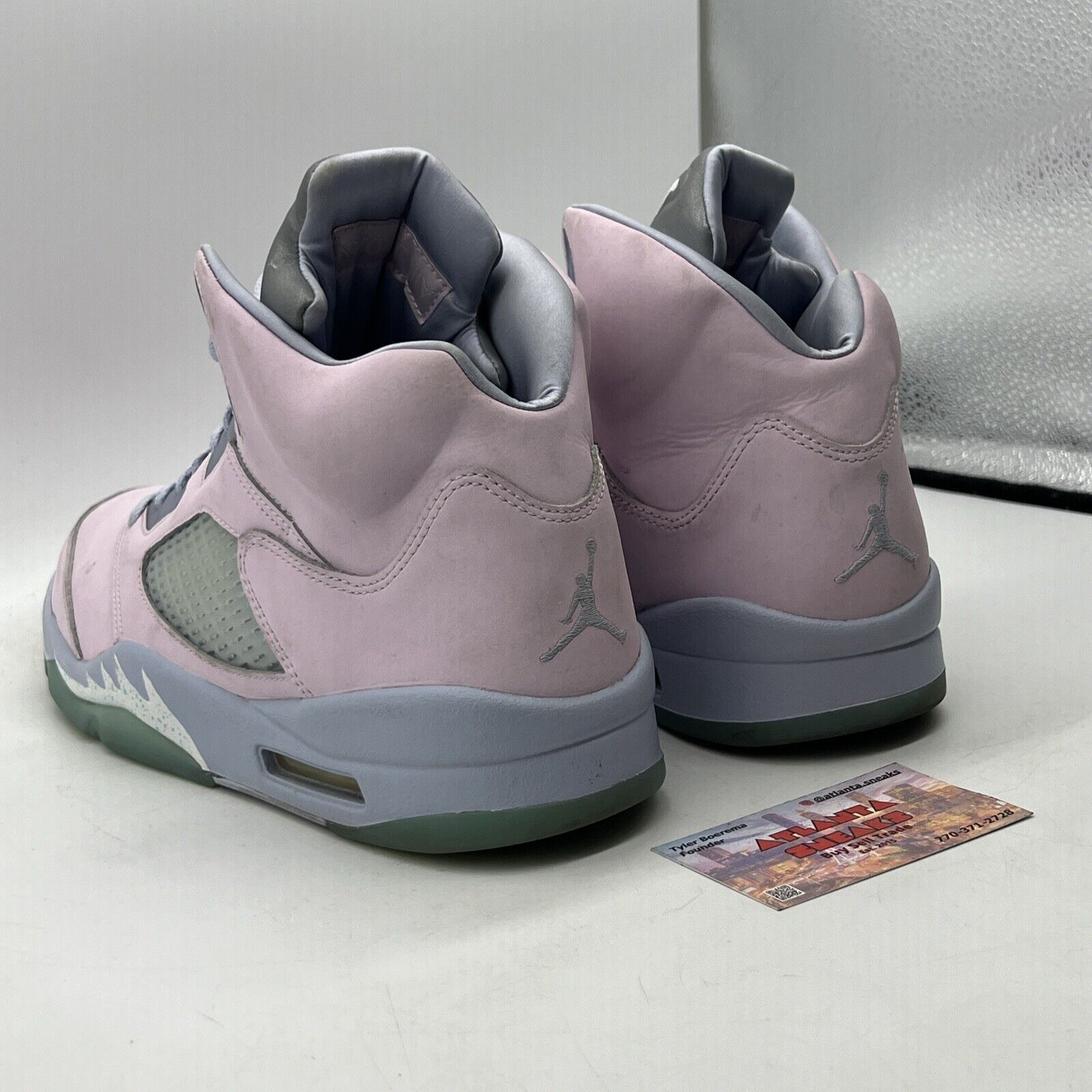 Size 12 - Jordan 5 Easter 2022 Pink Blue Suede (DV0562-600)