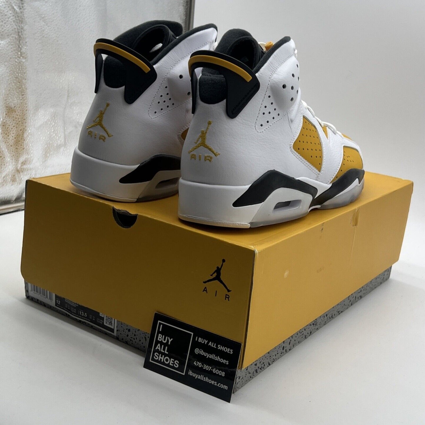 Size 12 - Air Jordan 6 Retro Yellow Ochre (CT8529-170)
