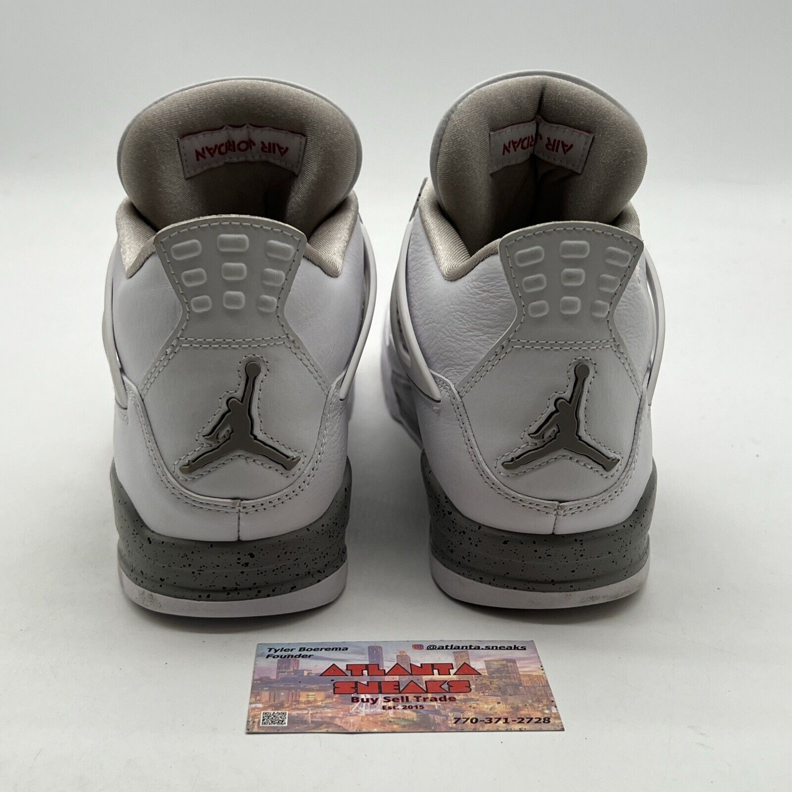 Size 8 - Air Jordan 4 Retro Mid White Oreo (CT8527-100)