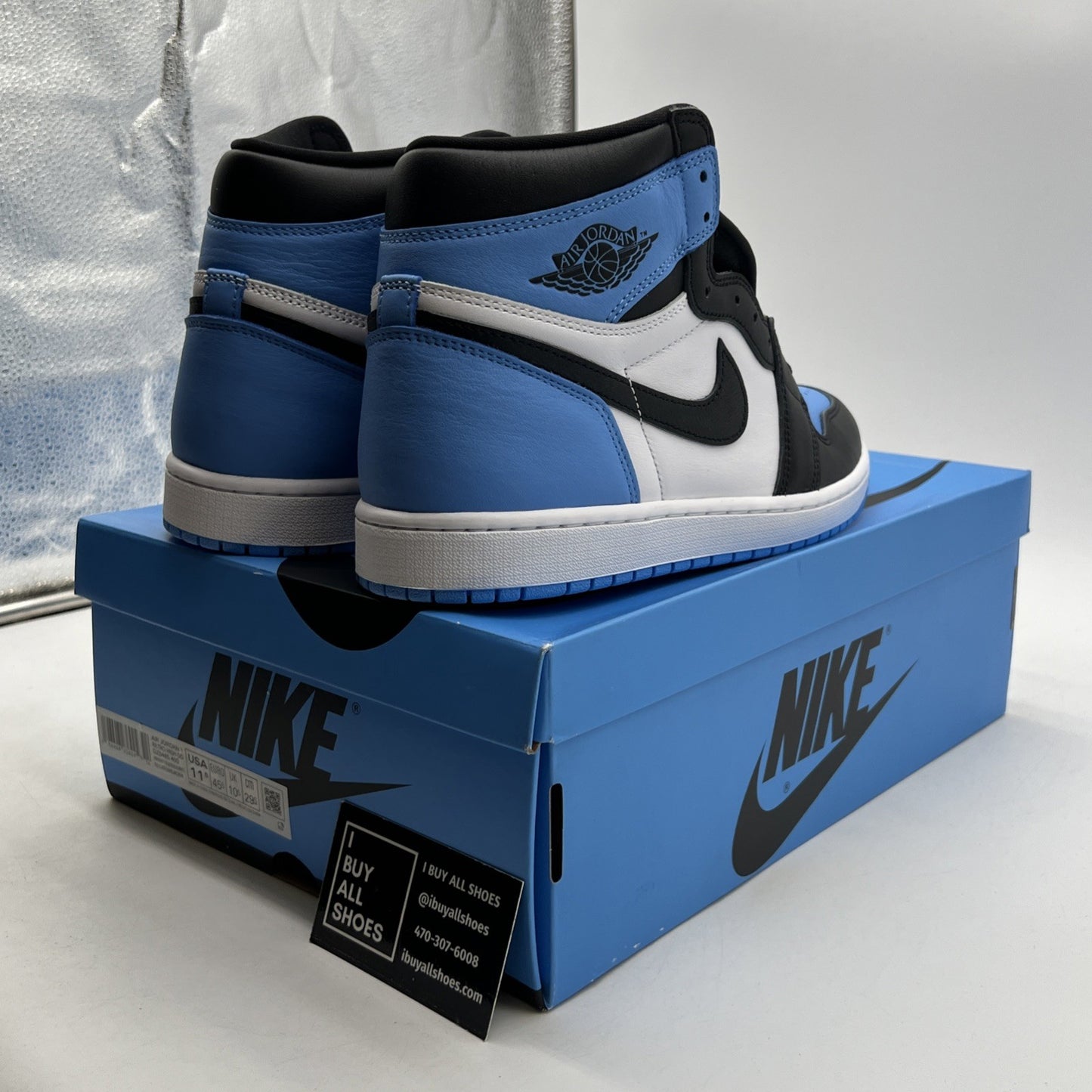 Size 11.5 - Air Jordan 1 Retro OG High UNC Toe (DZ5485-400)