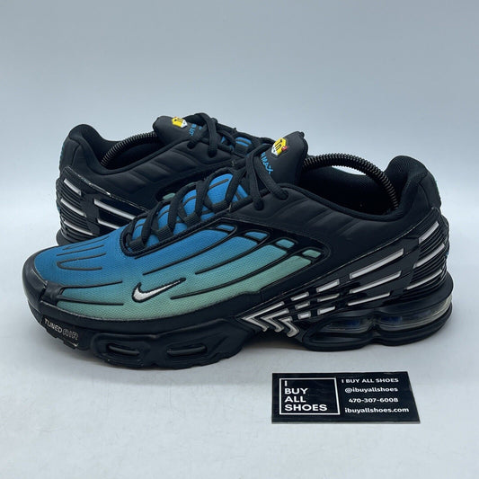 Size 11 - Nike Air Max Plus 3 Black Laser Blue Suede Leather (FQ2417-001)