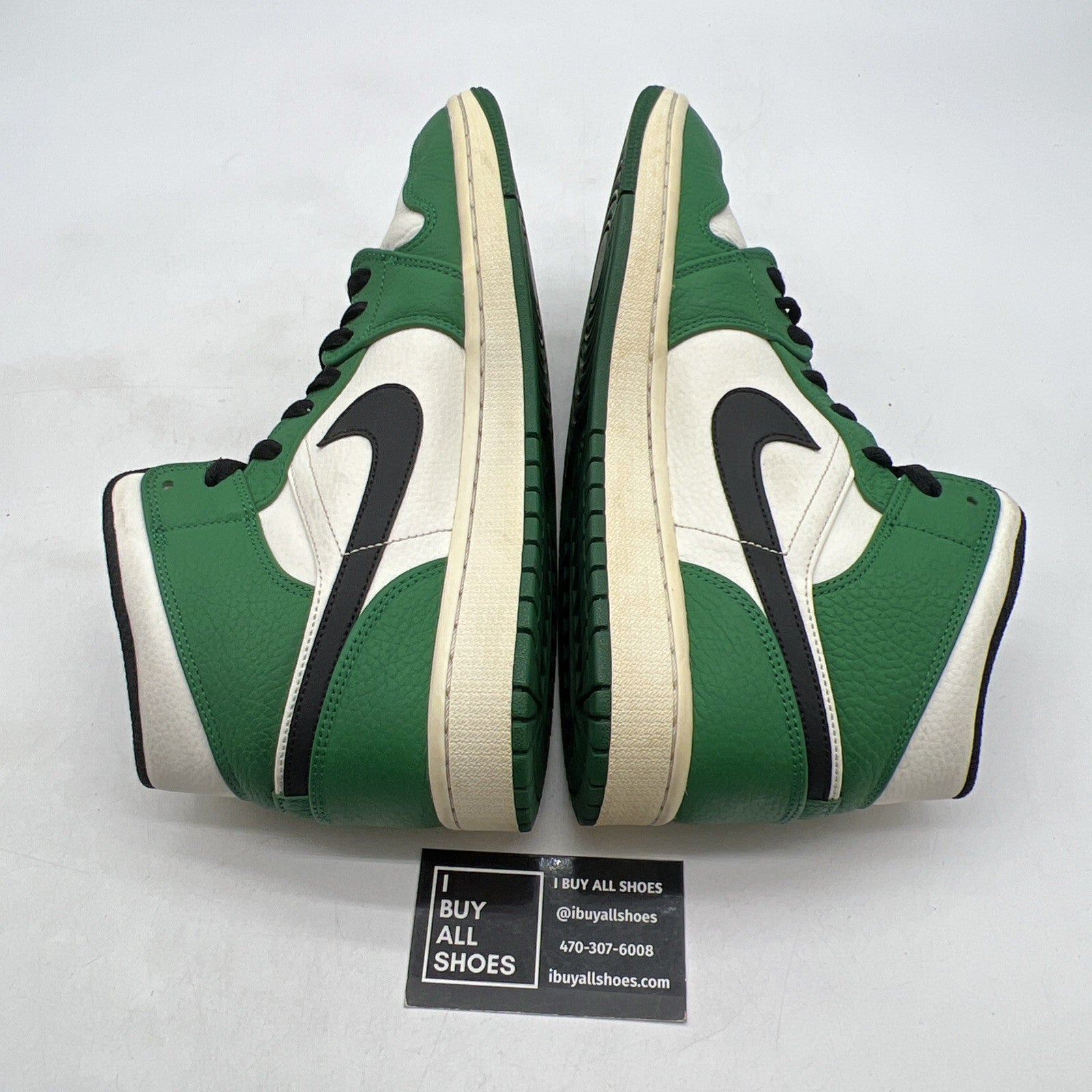 Size 10 - Air Jordan 1 Mid Pine Green (852542-301)