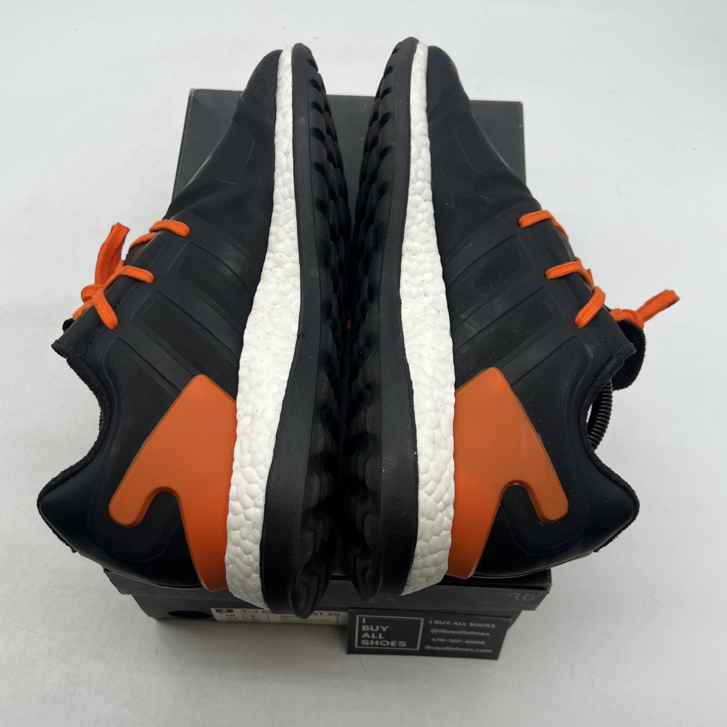 Size 10 - Adidas Y-3 Pureboost ZG Black White (BB5397)