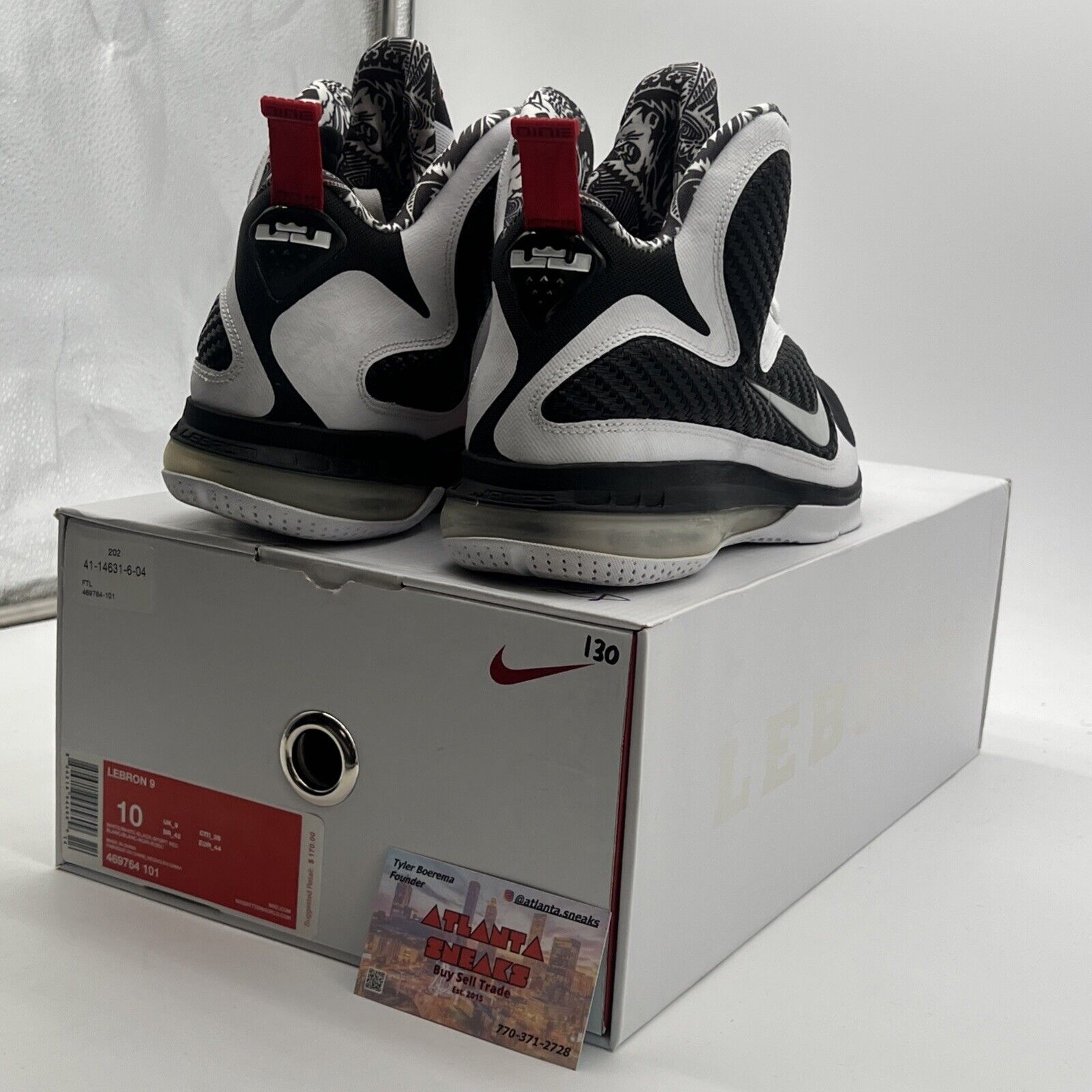 Size 10 - Nike LeBron 9 Freegums (469764-101)