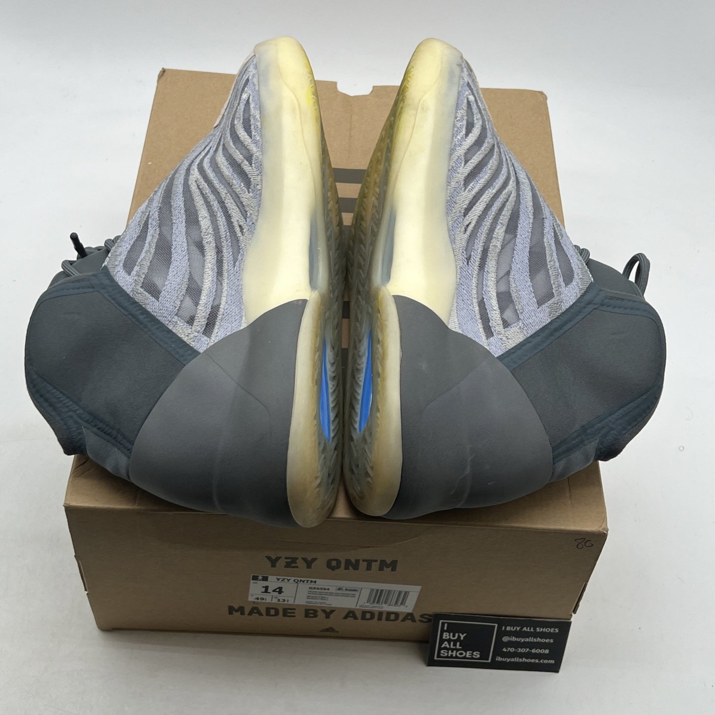 Size 14 - adidas Yeezy Quantum Mono Carbon (GX6594)