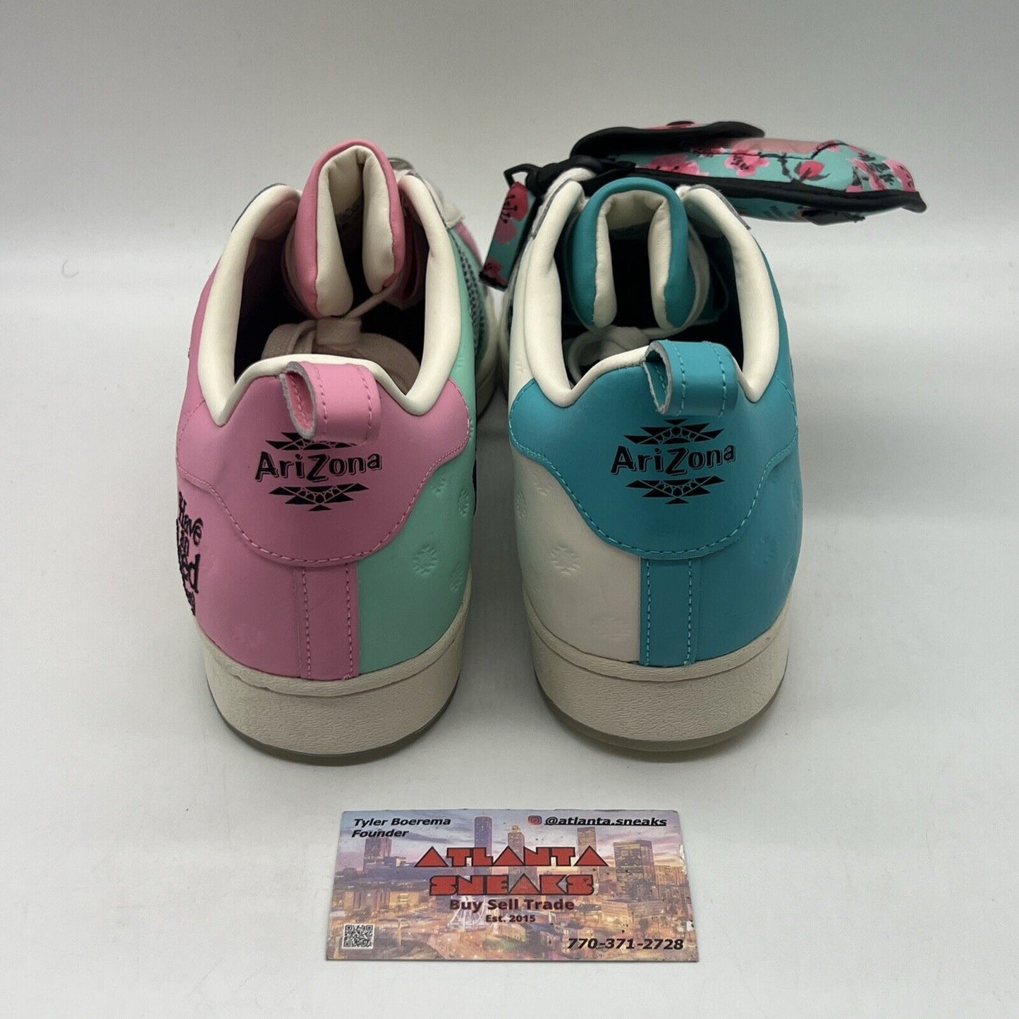 Size 13 - adidas Arizona x Superstar Have an Iced Day - Teal Yellow Brand New DS