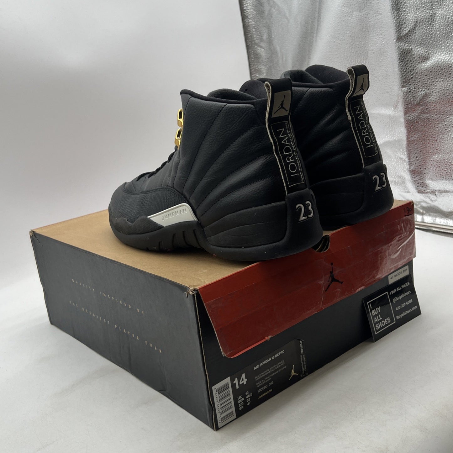 Size 14 - Air Jordan 12 Retro The Master (130690-013)