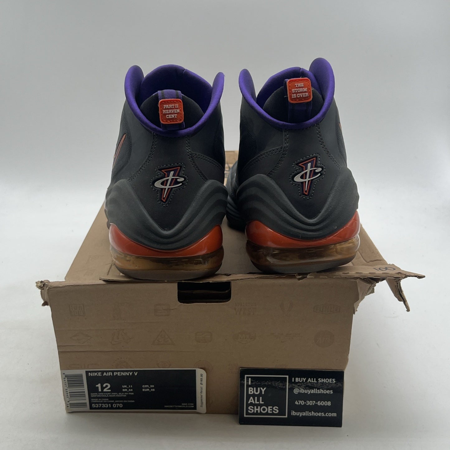 Size 12 - Nike Air Penny 5 Phoenix (537331-070)