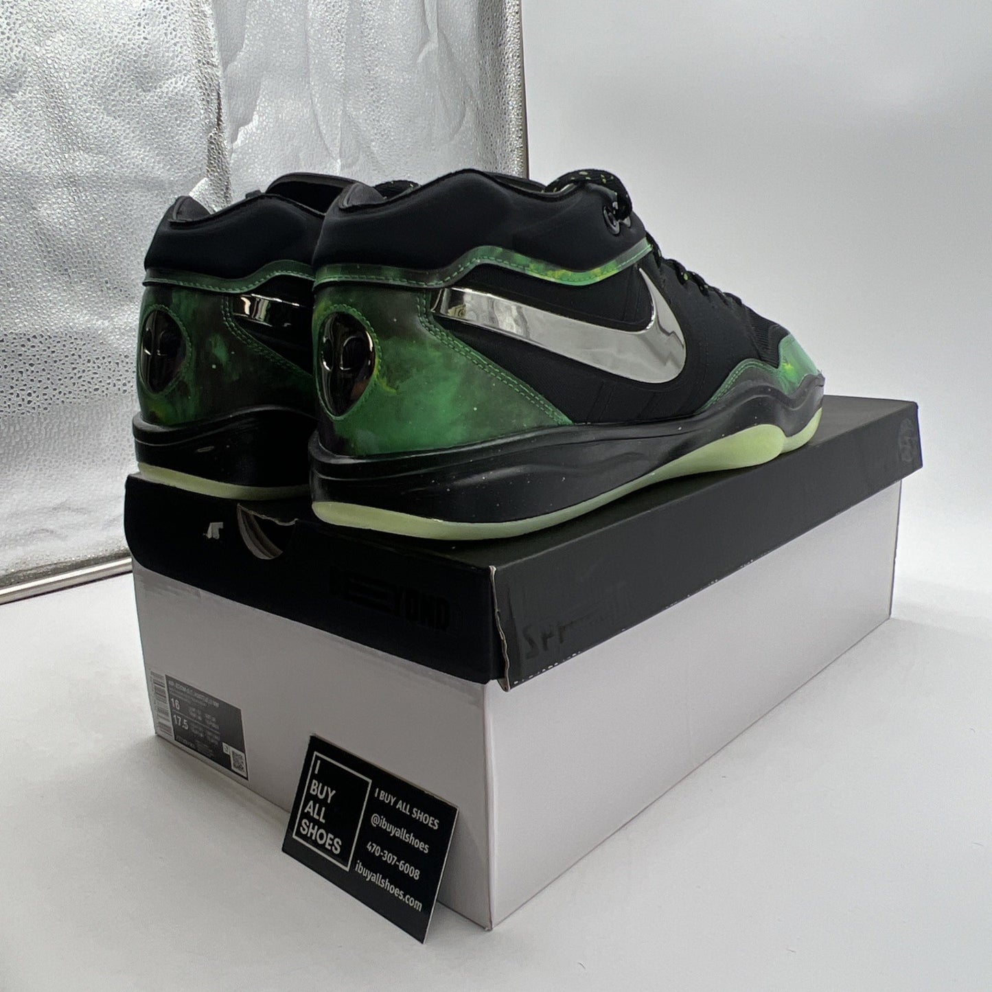 Size 16 - Nike Victor Wembanyama x Air Zoom GT Hustle 2 Alien (FZ7309-900)