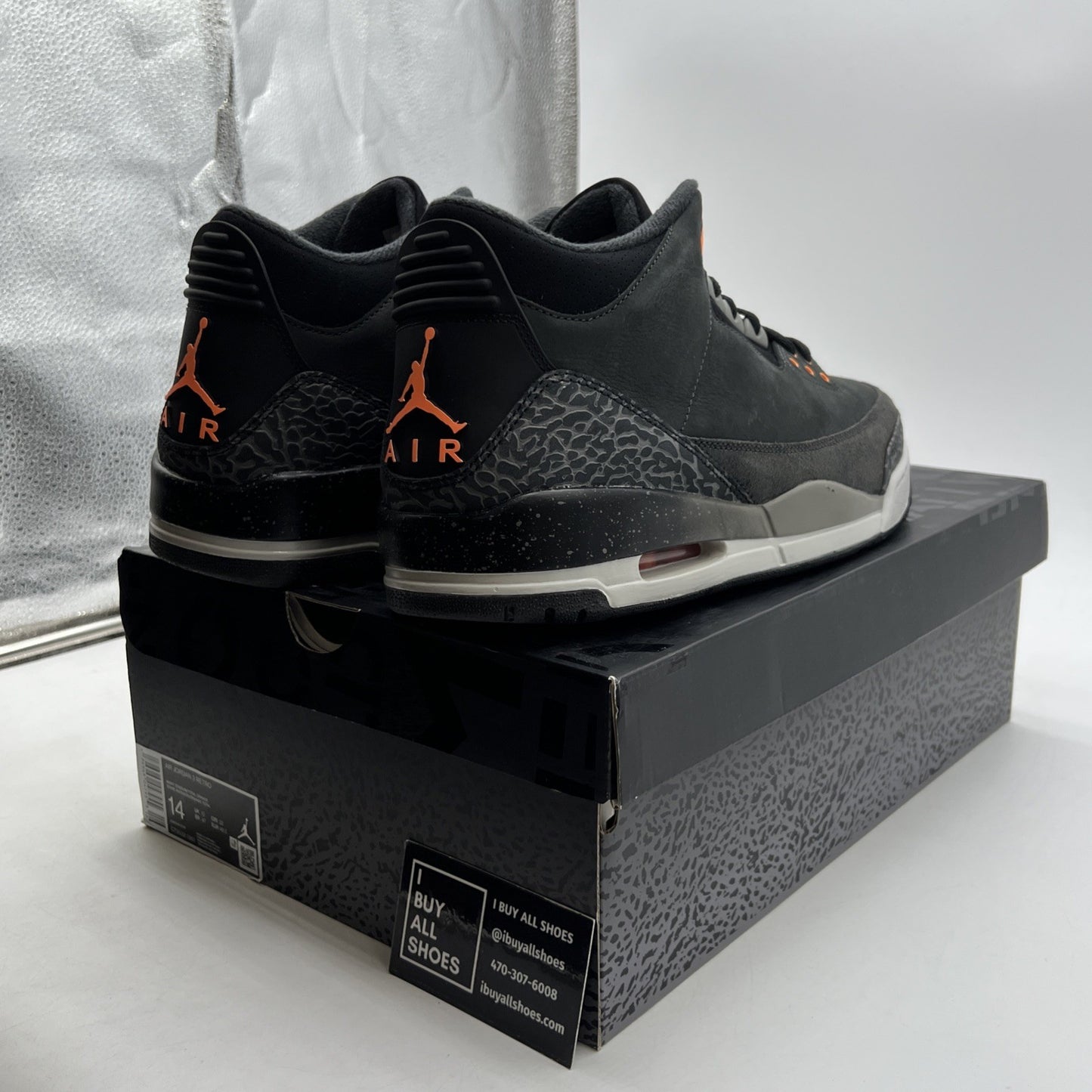 Size 14 - Air Jordan 3 Retro 2023 Mid Fear (CT8532-080)