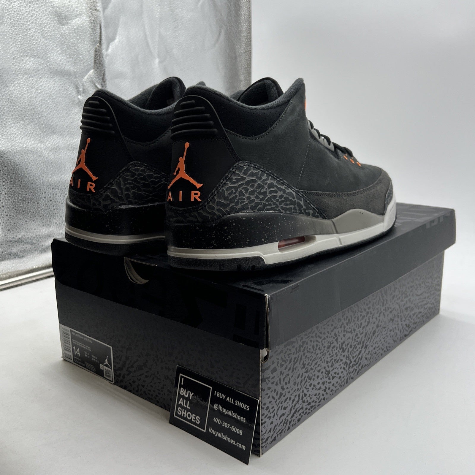 Size 14 - Air Jordan 3 Retro 2023 Mid Fear (CT8532-080)