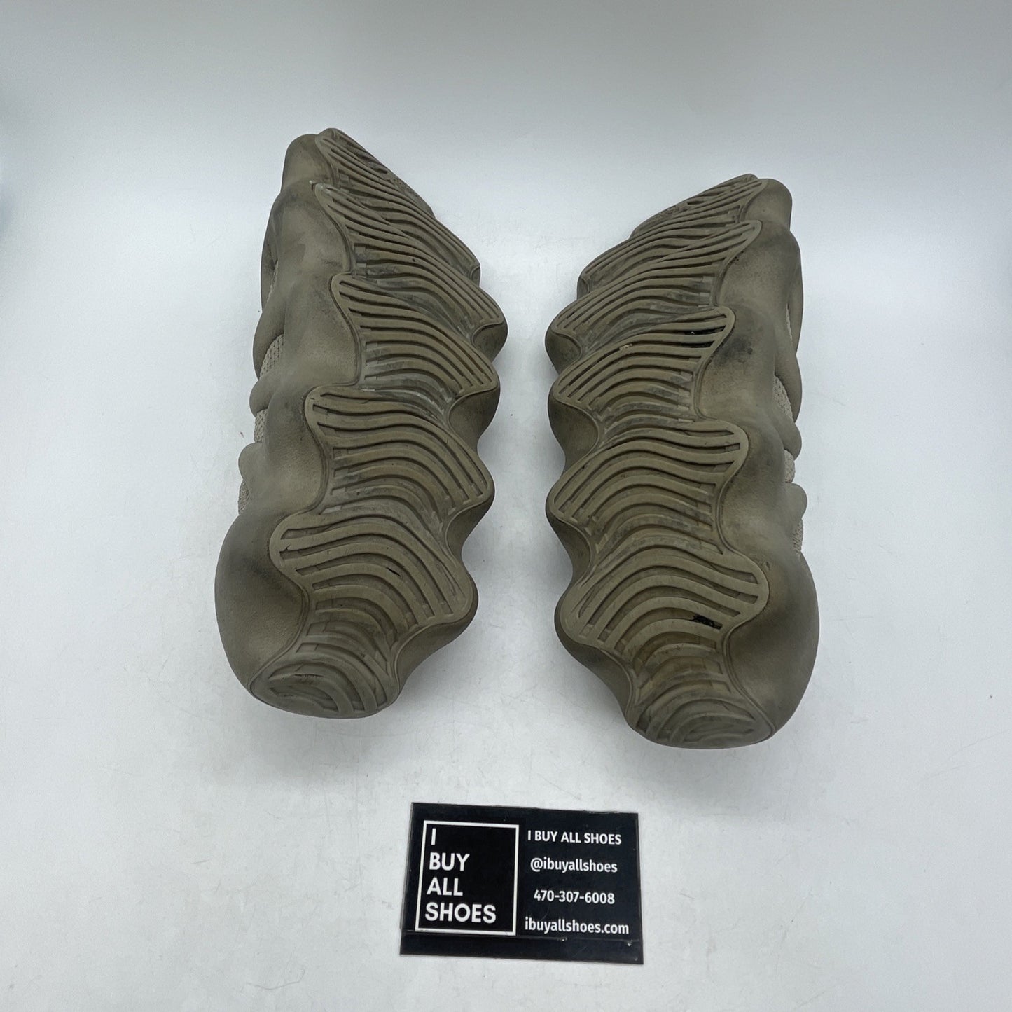 Size 10.5 - Adidas Yeezy 450 Stone Flax Brown Suede (ID1623)