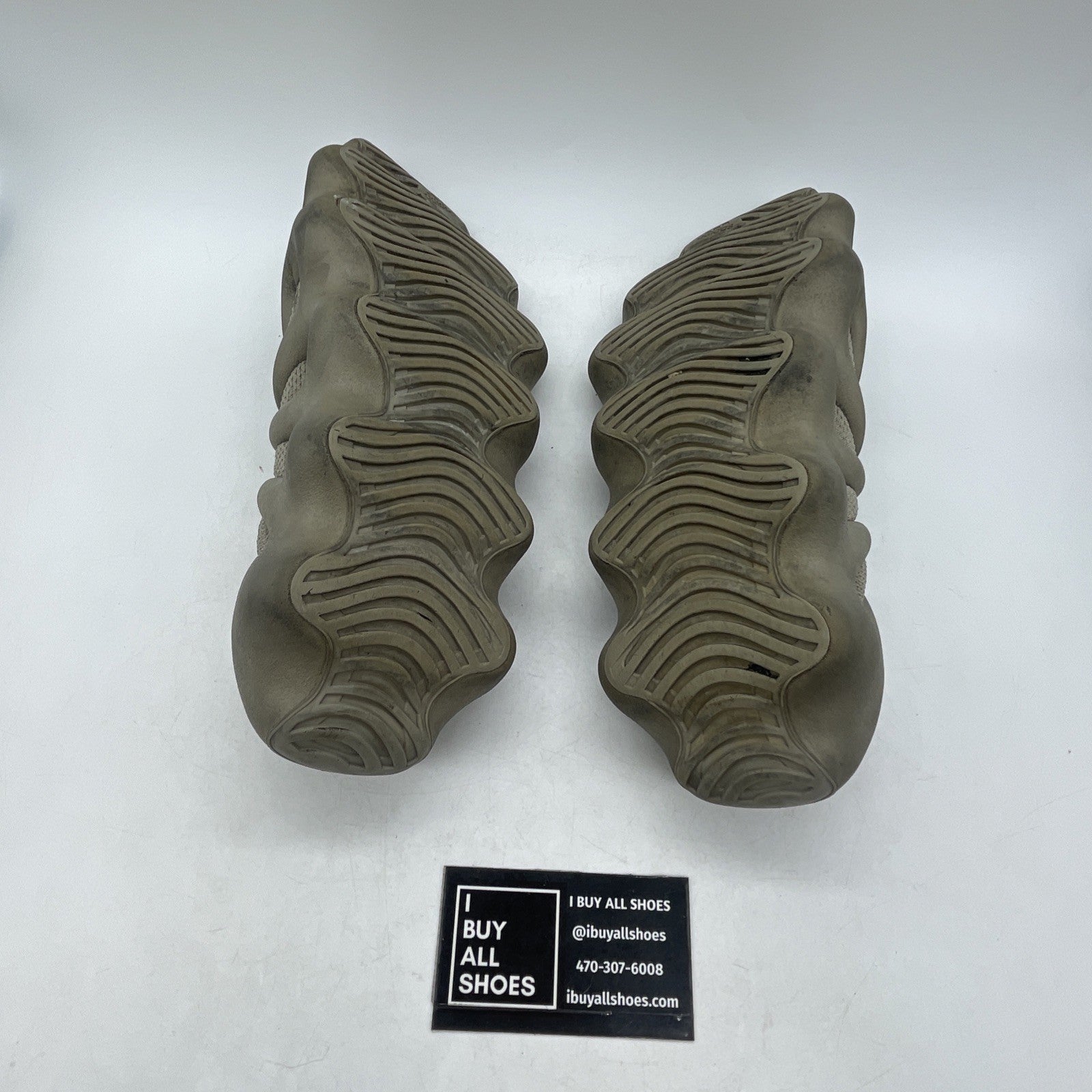Size 10.5 - Adidas Yeezy 450 Stone Flax Brown Suede (ID1623)