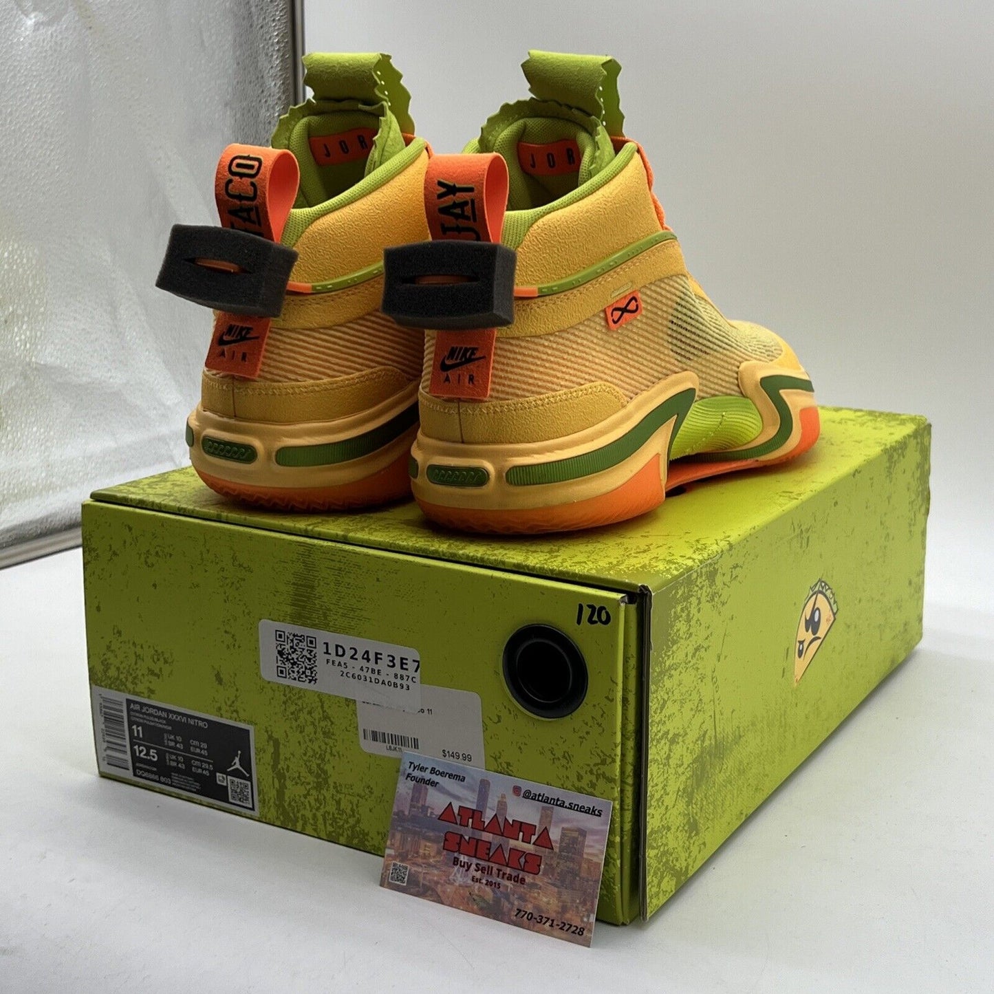 Size 11 - Jayson Tatum x Air Jordan 36 Nitro Taco Jay (DQ6866-803)
