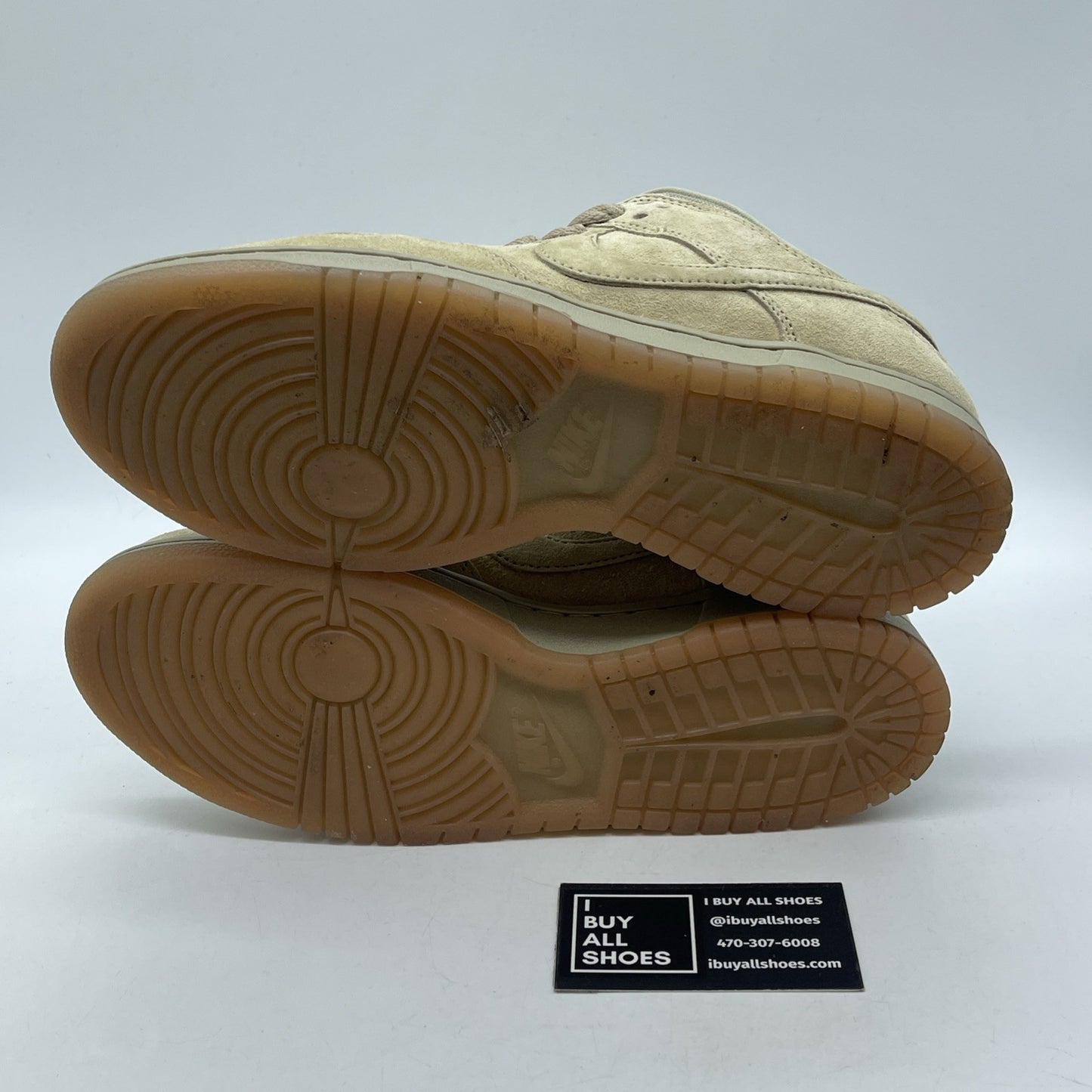 Size 8.5 - Nike Dunk SB Pro B Low Parachute Beige Brown Suede (HJ0367-200)