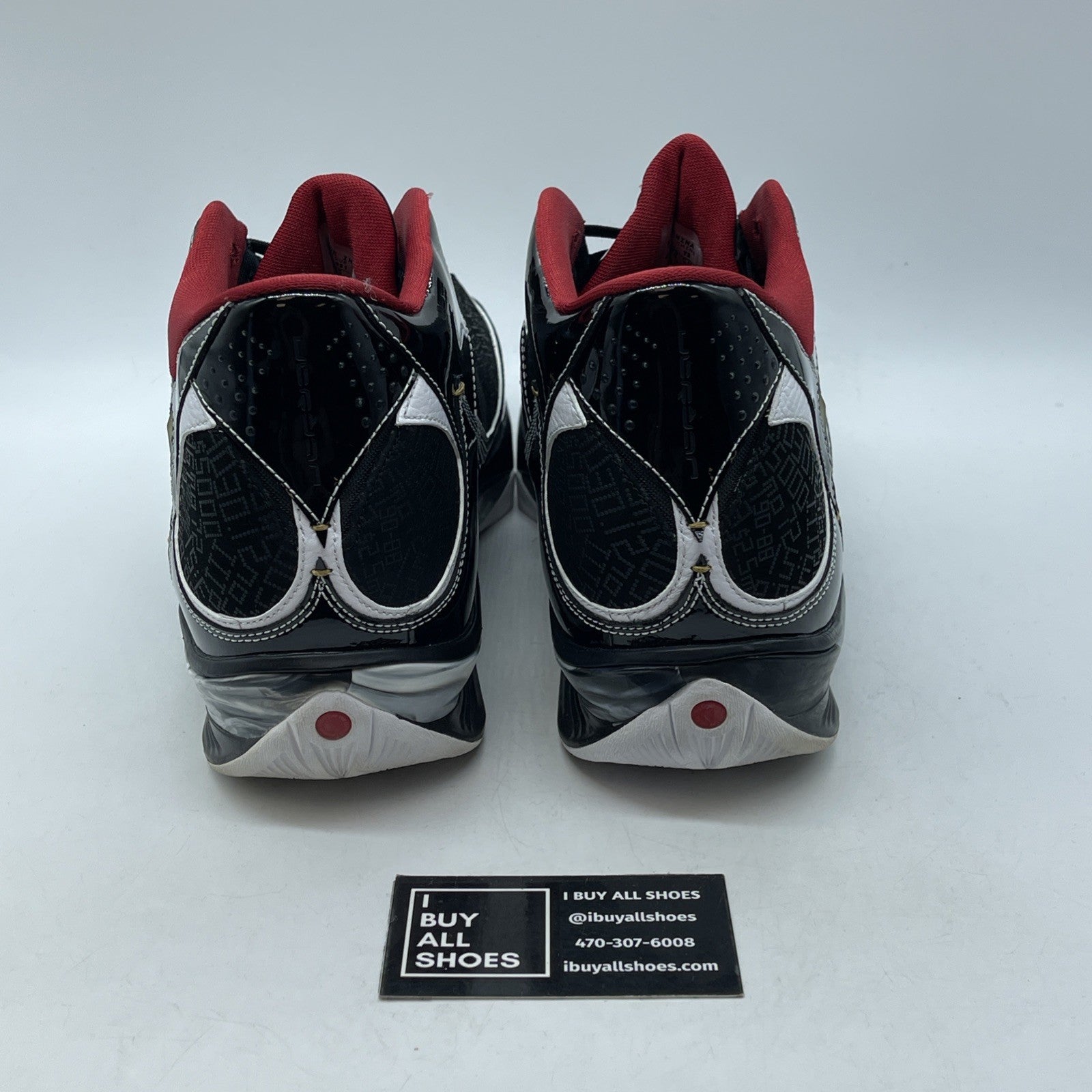Size 13 - Air Jordan 2009 Hall Of Fame Black White Leather (371499-031)