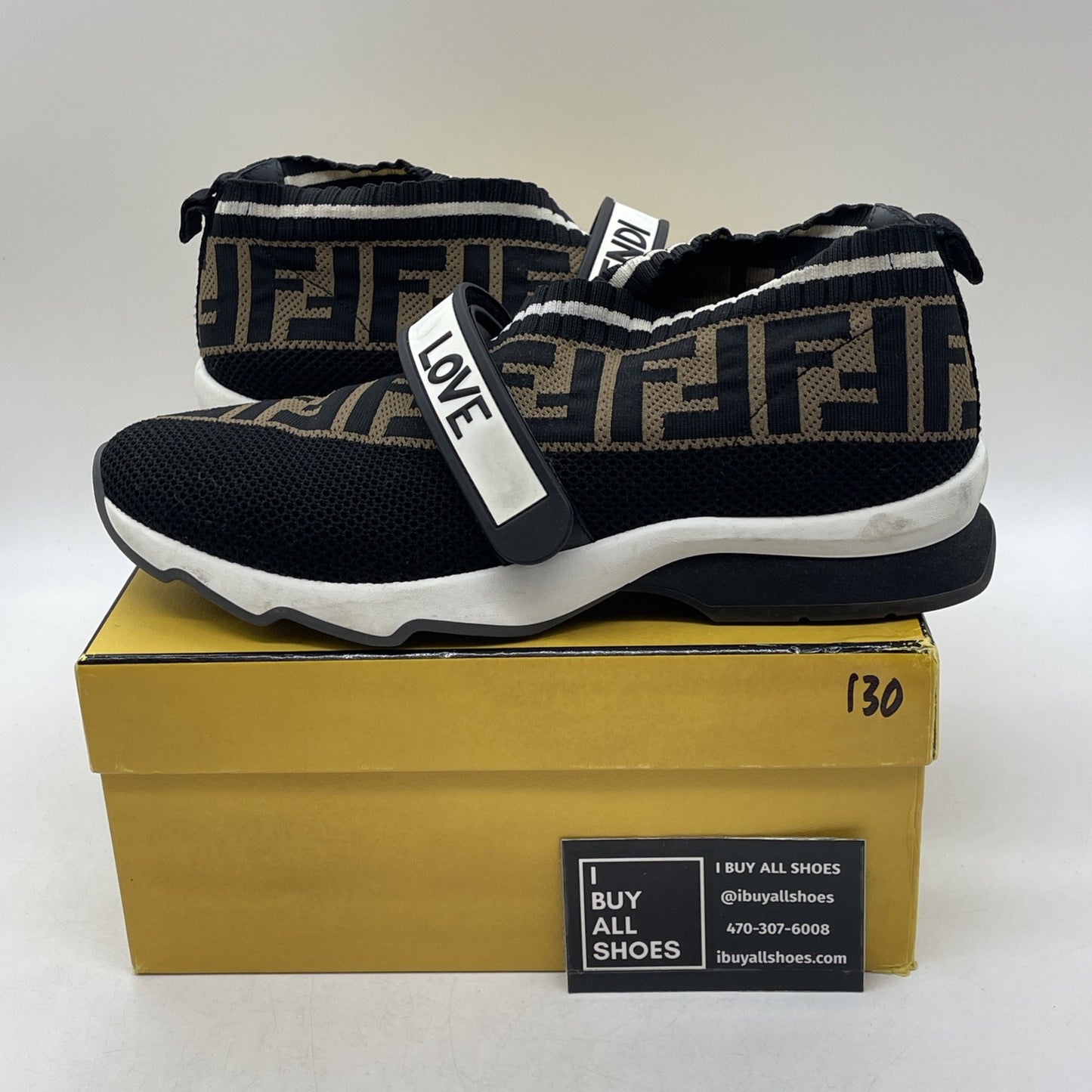 Size 39 - FENDI Brown Black