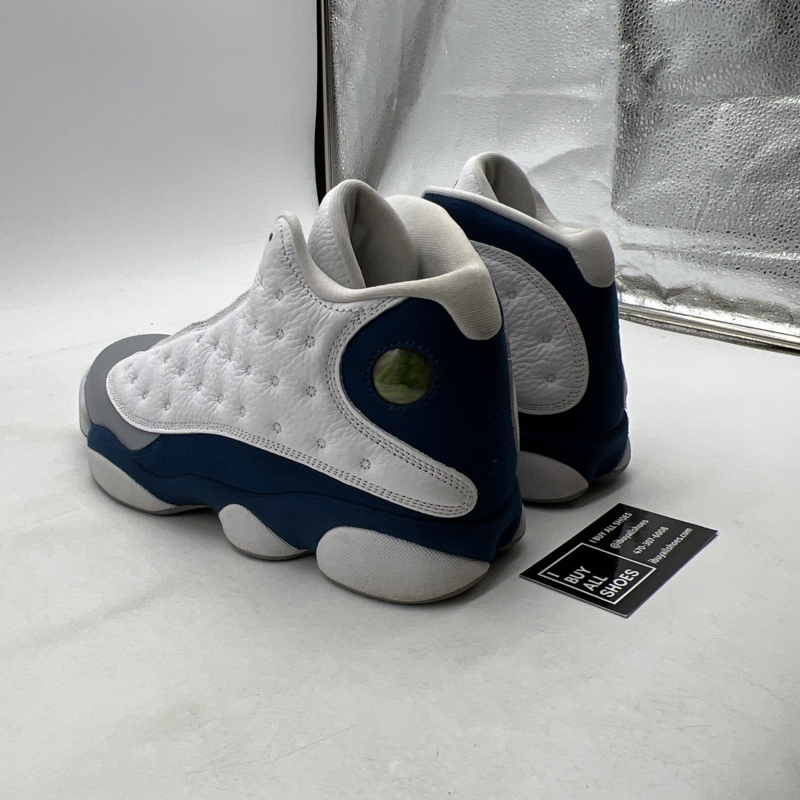 Size 10.5 - Air Jordan 13 Retro Mid French Blue (414571-164)