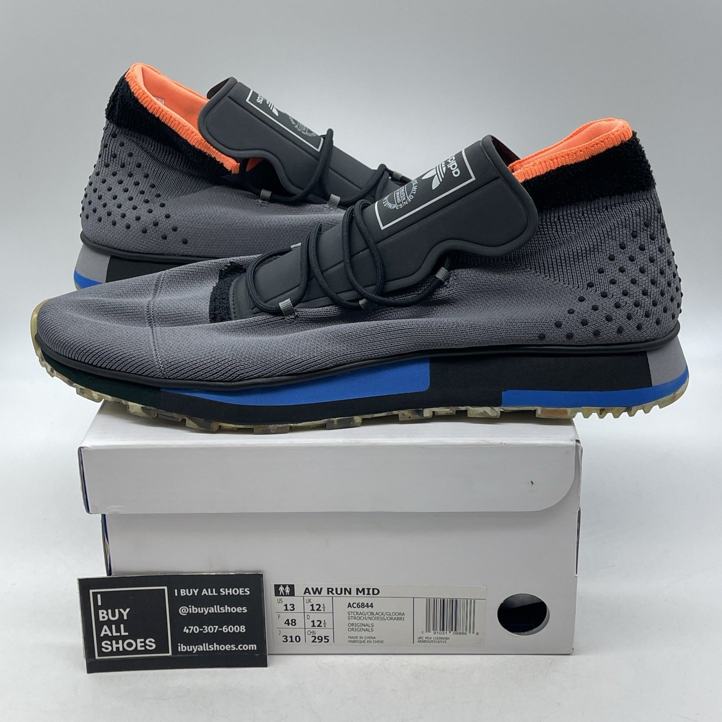 Size 13 - Adidas Alexander Wang x AW Run Mid St Crag (AC6844