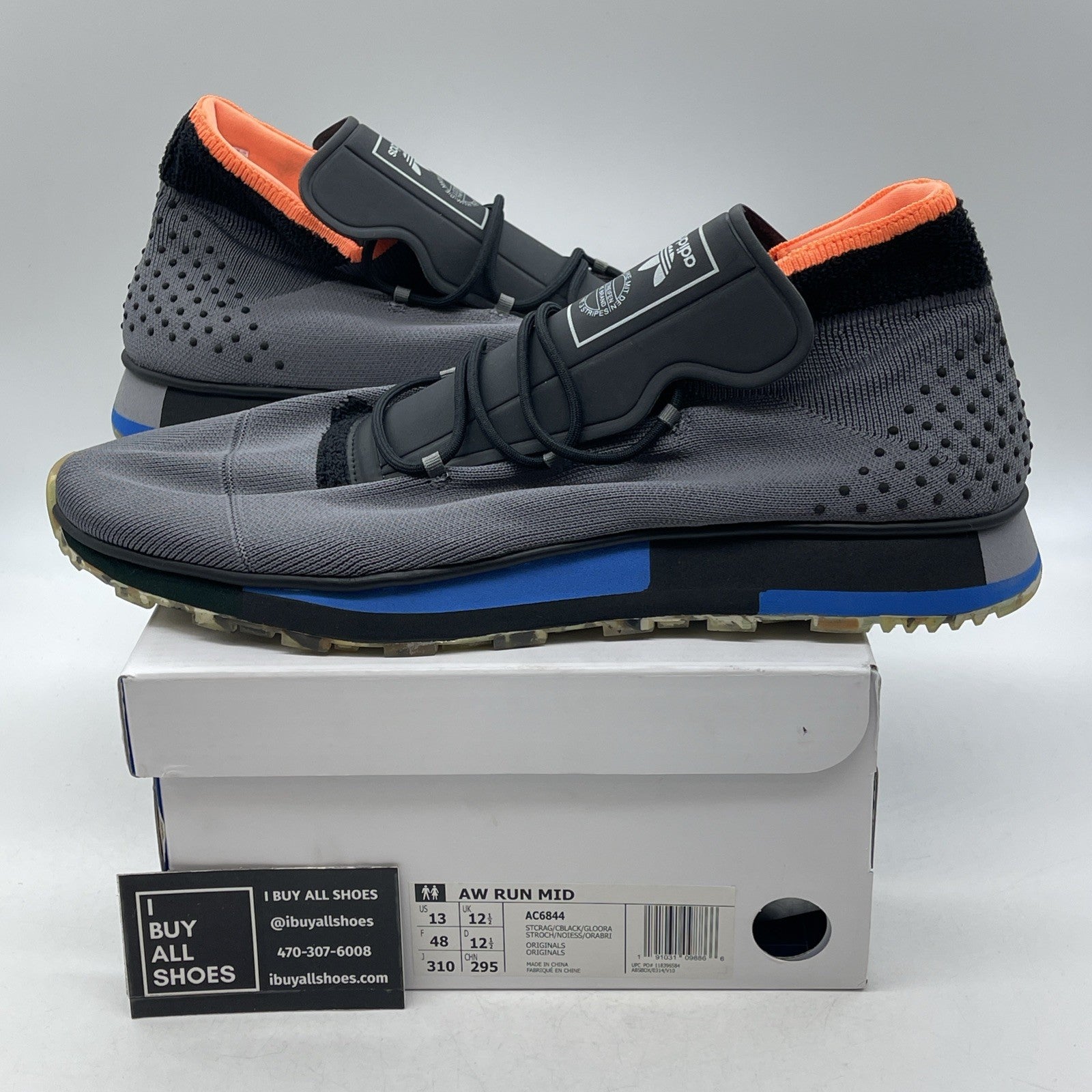 Size 13 - Adidas Alexander Wang x AW Run Mid St Crag (AC6844