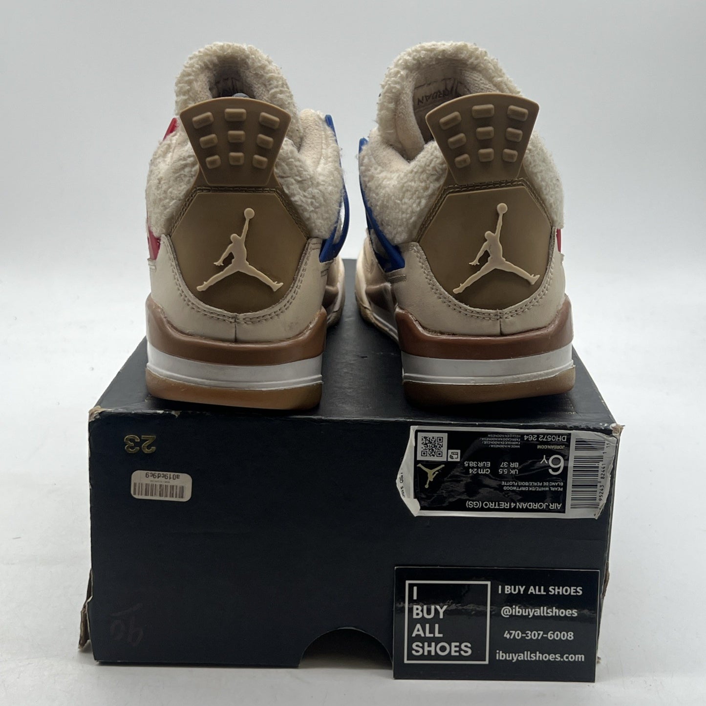 Size 6Y - Air Jordan 4 Retro Where the Wild Things Are (DH0572-264)