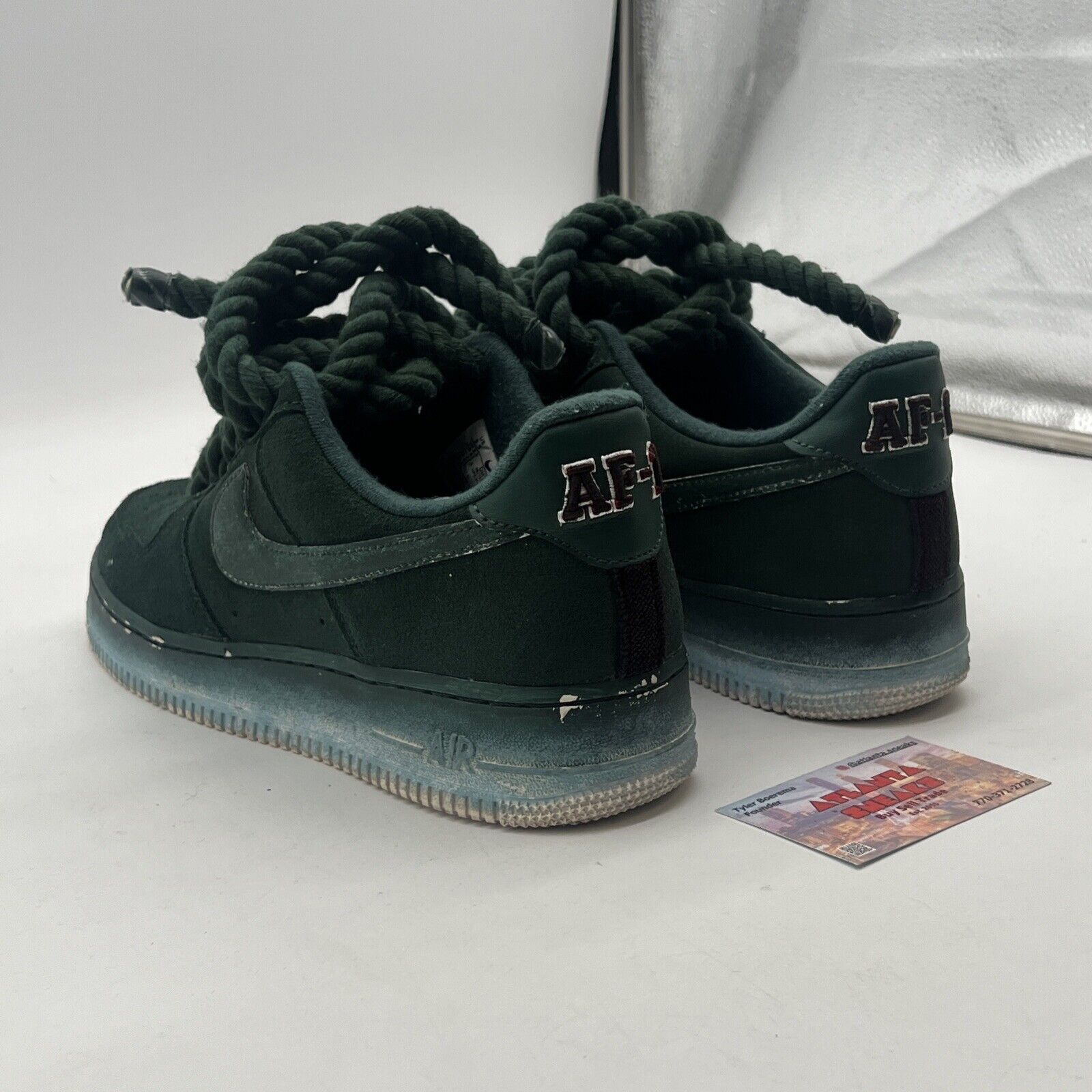 Size 9.5 - Nike Air Force 1 Athletic Club Pro Green (DH7435-300) (Customs)