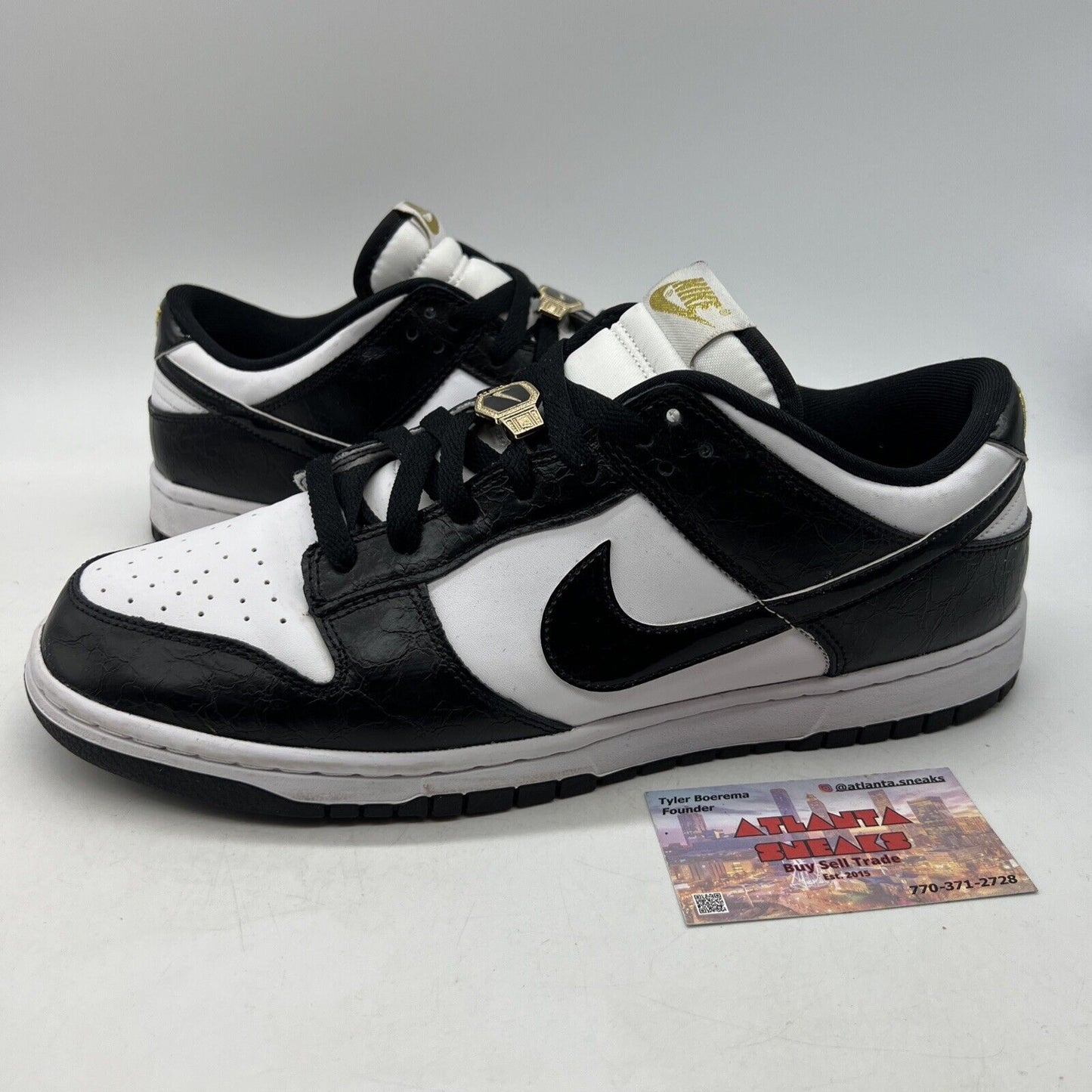 Size 11 - Nike Dunk SE Low World Champ White Leather (DR9511-100)