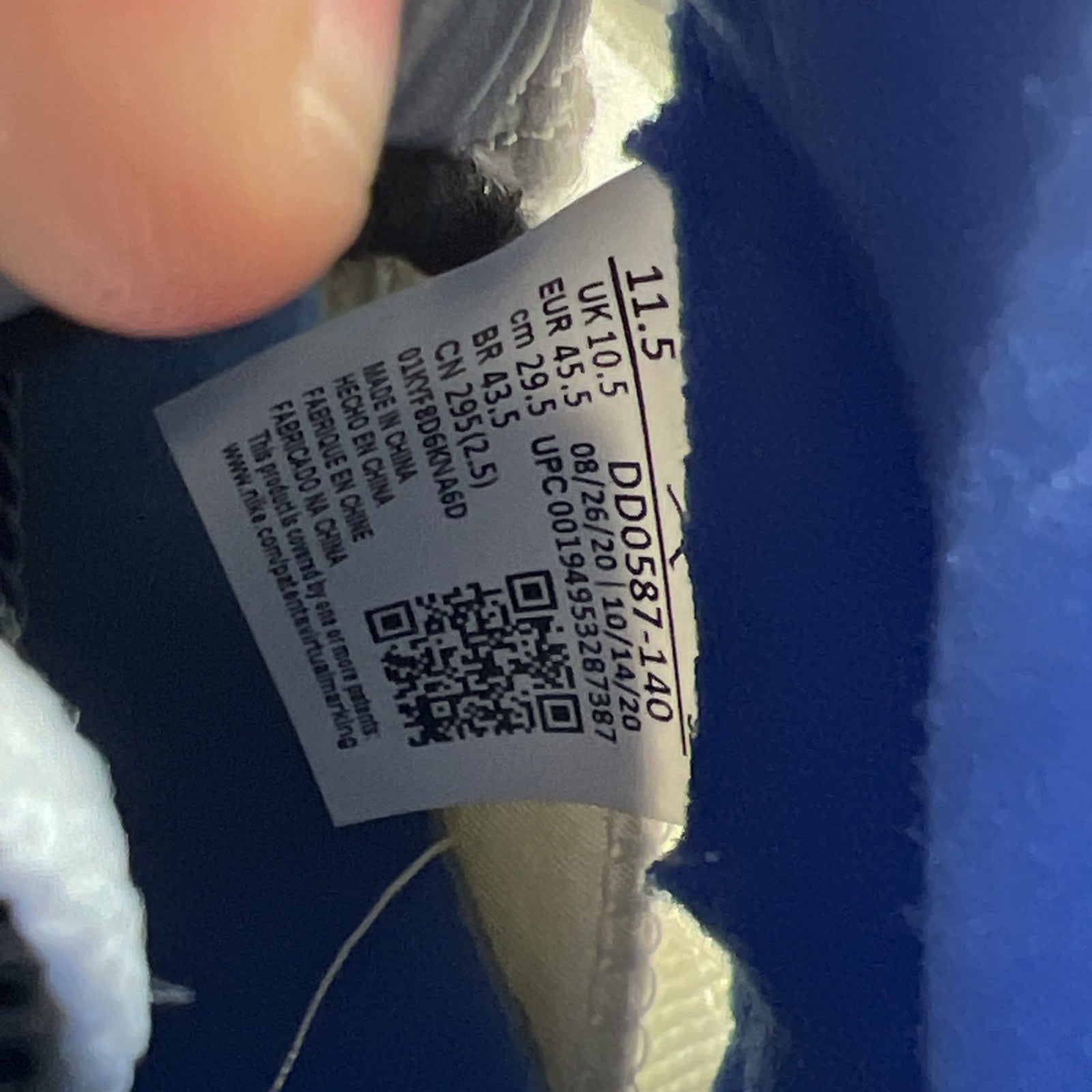 Size 11.5 - Air Jordan 5 Retro Stealth 2.0 (DD0587-140)