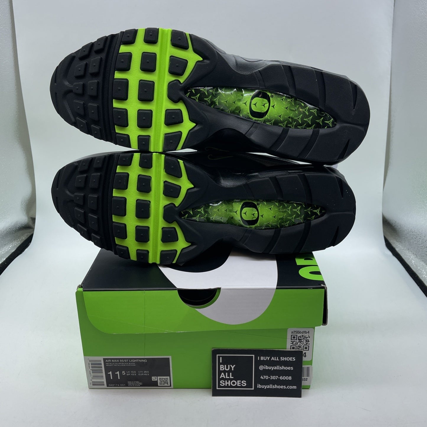 Size 11.5 - Nike Air Max 95/97 PE University of Oregon Lightning (IM2174-001)