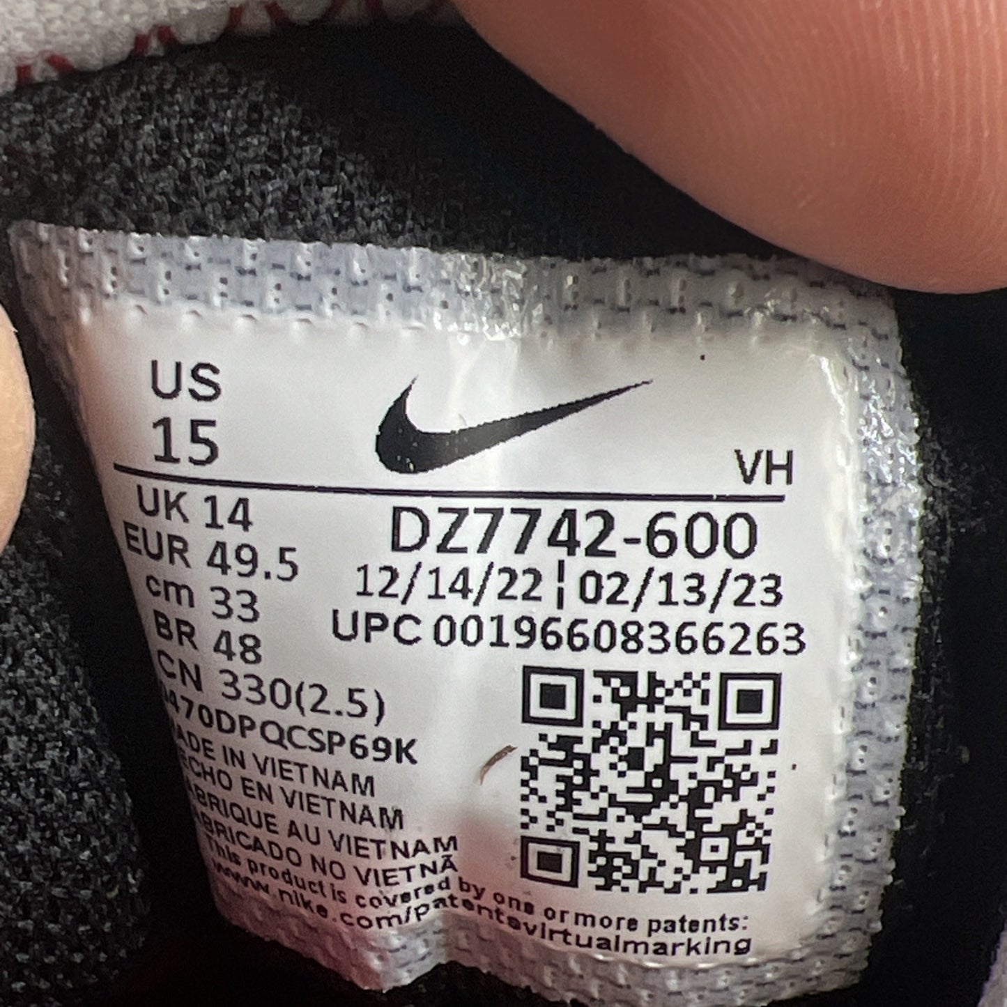 Size 15 - Nike Air Max SYSTM Georgia (DZ7742-600)