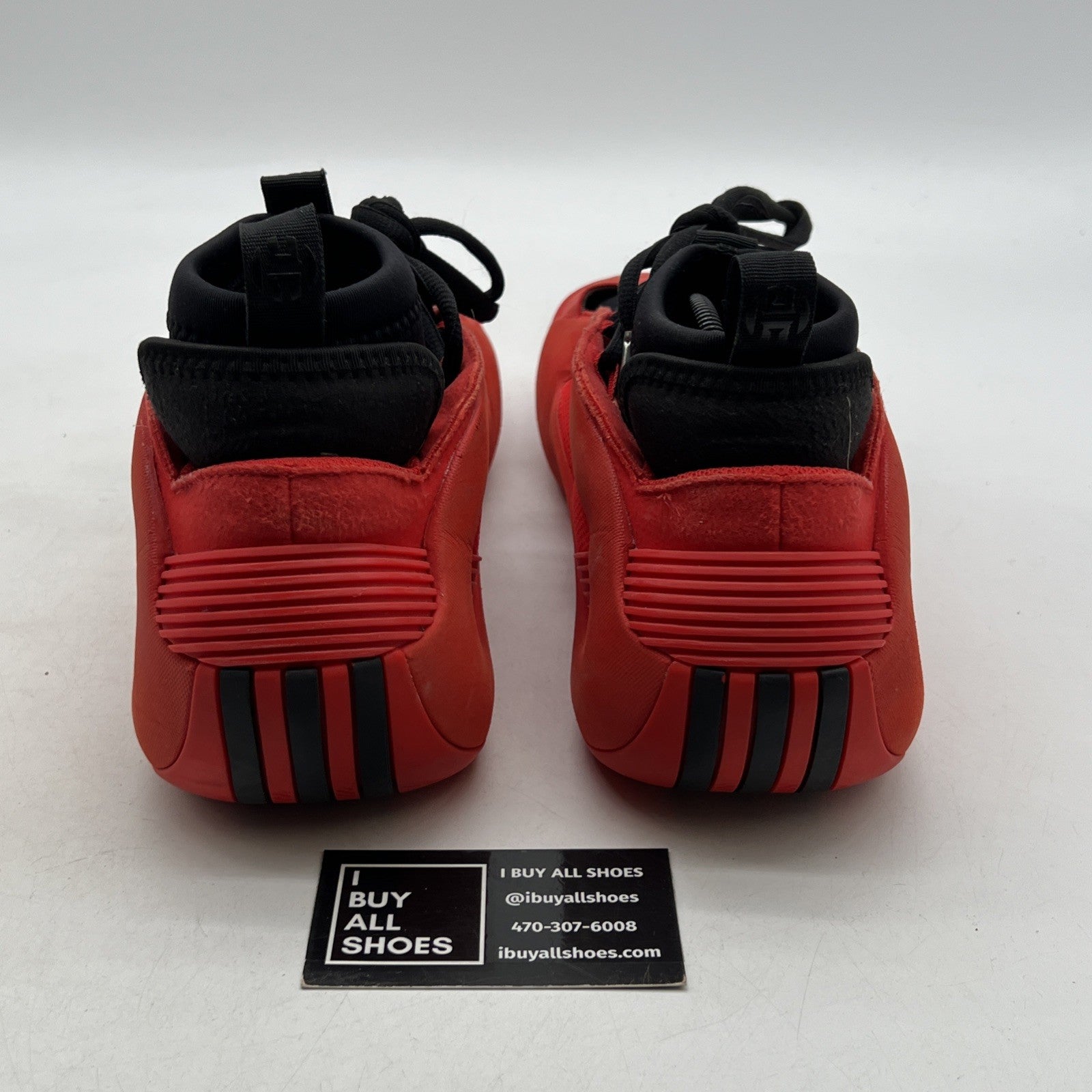 Size 10.5 - adidas Harden Vol. 8 Luxury Red (IG6588)