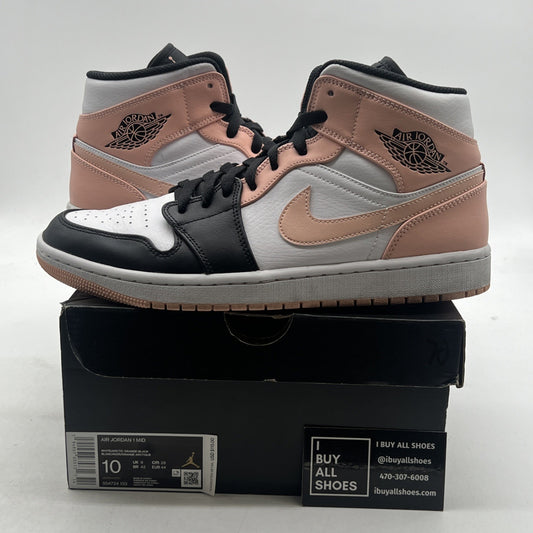 Size 10 - Air Jordan 1 Mid Crimson Tint (554724-133)
