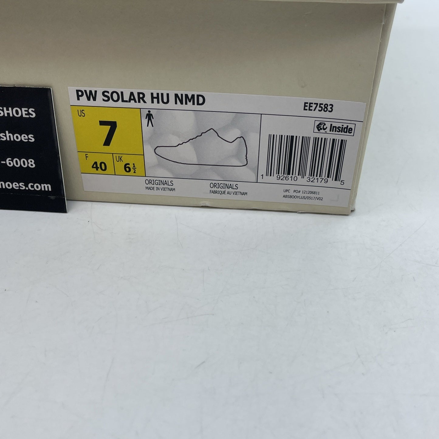 Size 7 - adidas Pharrell x NMD Human Race Inspiration Pack White (EE7583)