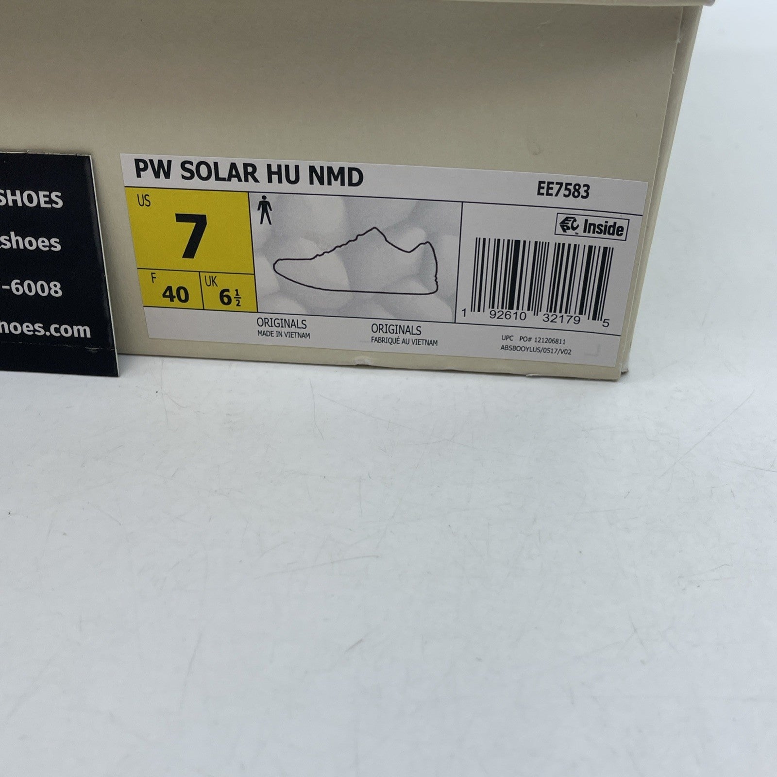 Size 7 - adidas Pharrell x NMD Human Race Inspiration Pack White (EE7583)