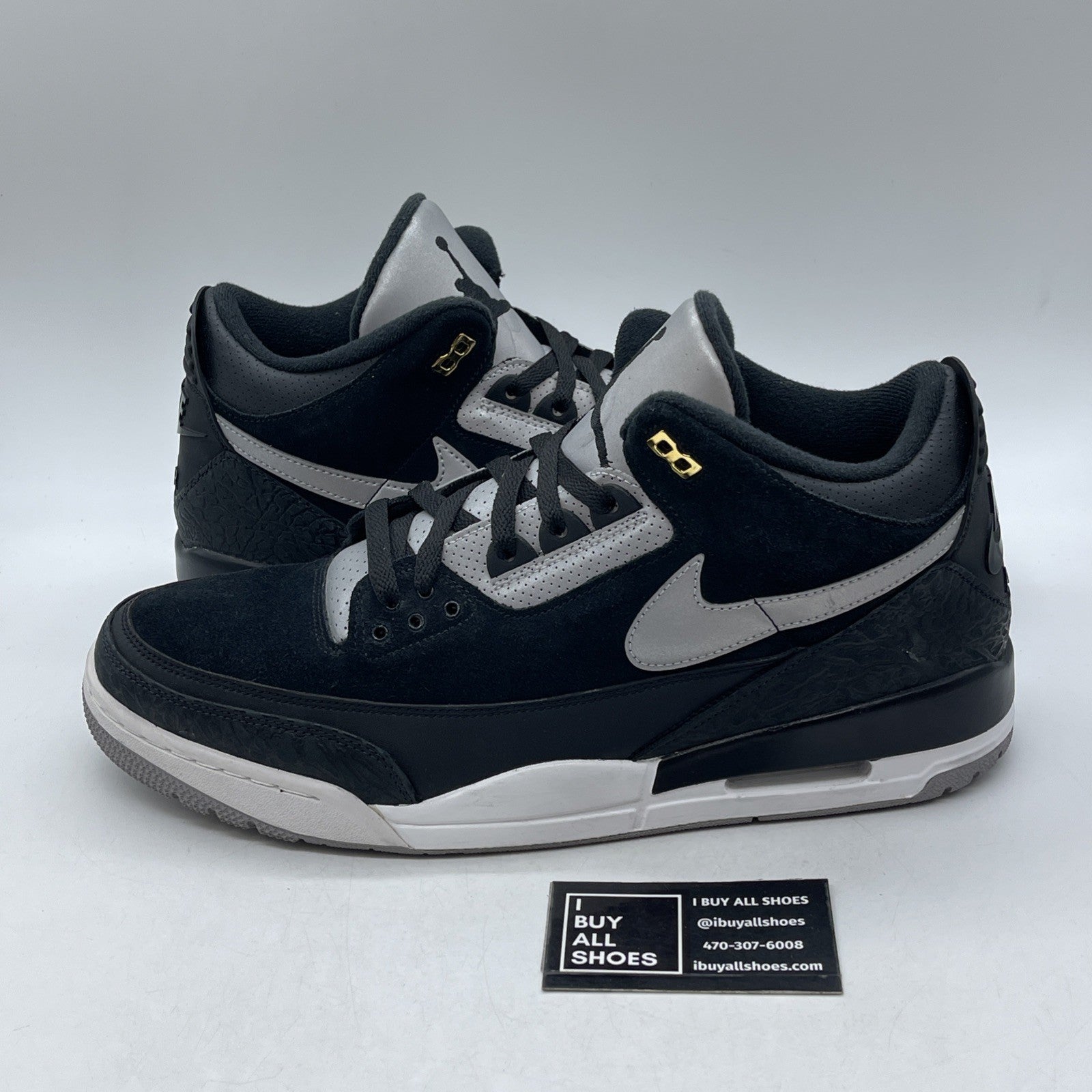Size 14 - Air Jordan 3 Retro Tinker SP Black Cement (CK4348-007)