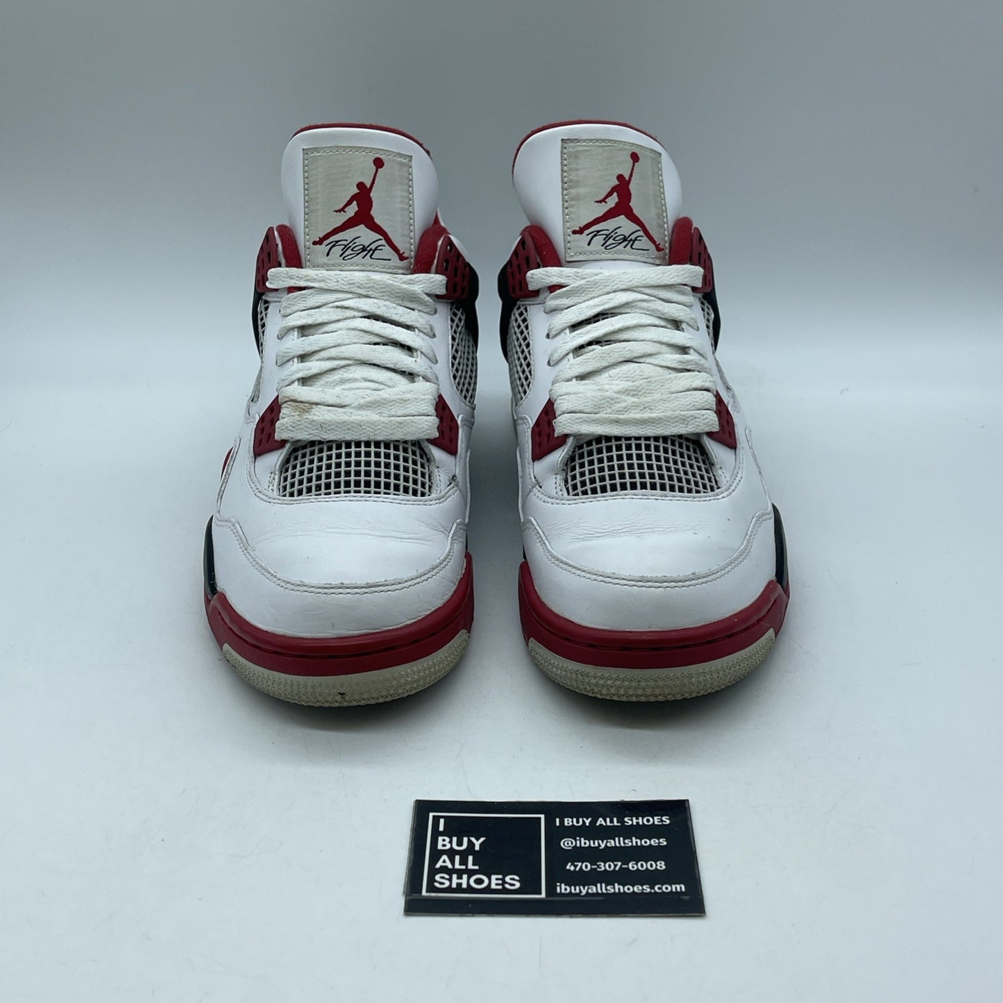 Size 9.5 - Air Jordan 4 Retro Fire Red 2012 (308497-110)