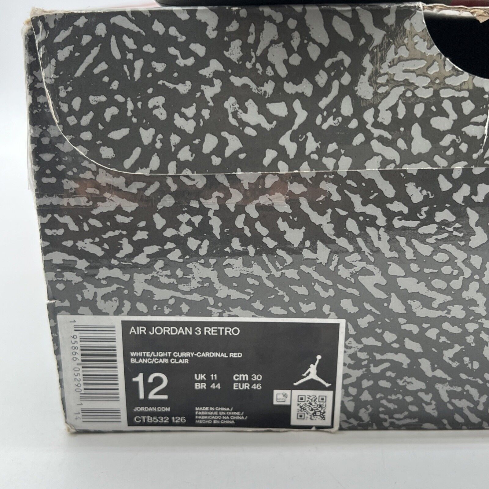 Size 12 - Air Jordan 3 Retro Mid Cardinal Red (CT8532-126)