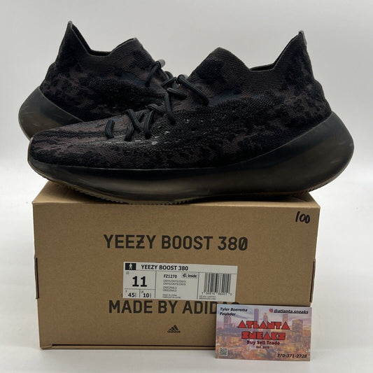 Size 11 - Adidas Yeezy Boost 380 Onyx Non-Reflective (FZ1270)