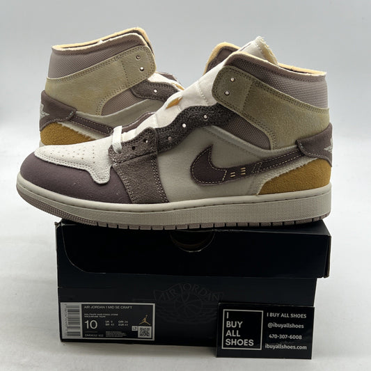 Size 10 - Air Jordan 1 Mid SE Craft Inside Out (DM9652-102)