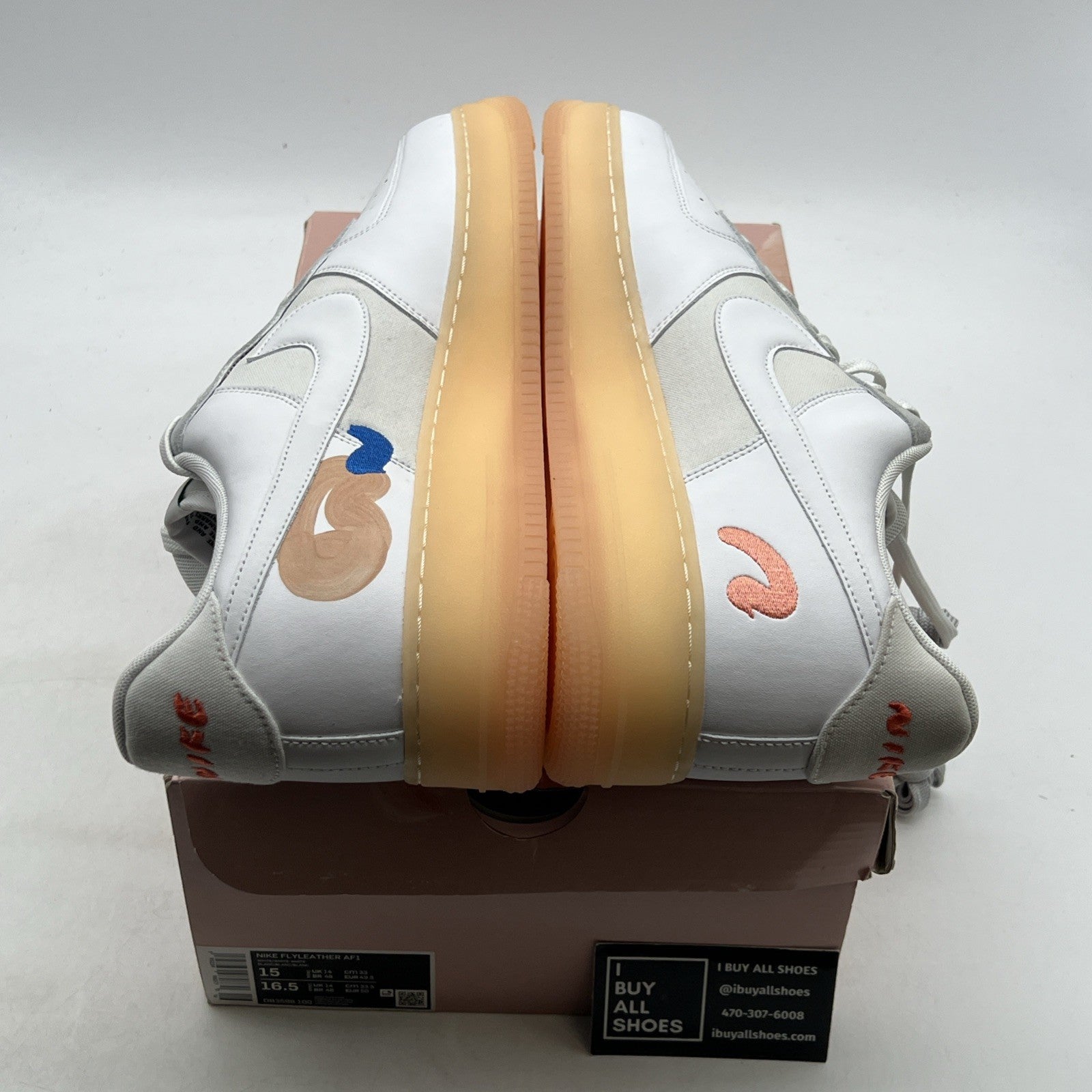 Size 15 - Nike Mayumi Yamase x Air Force 1 Flyleather Earth Day (DB3598-100)