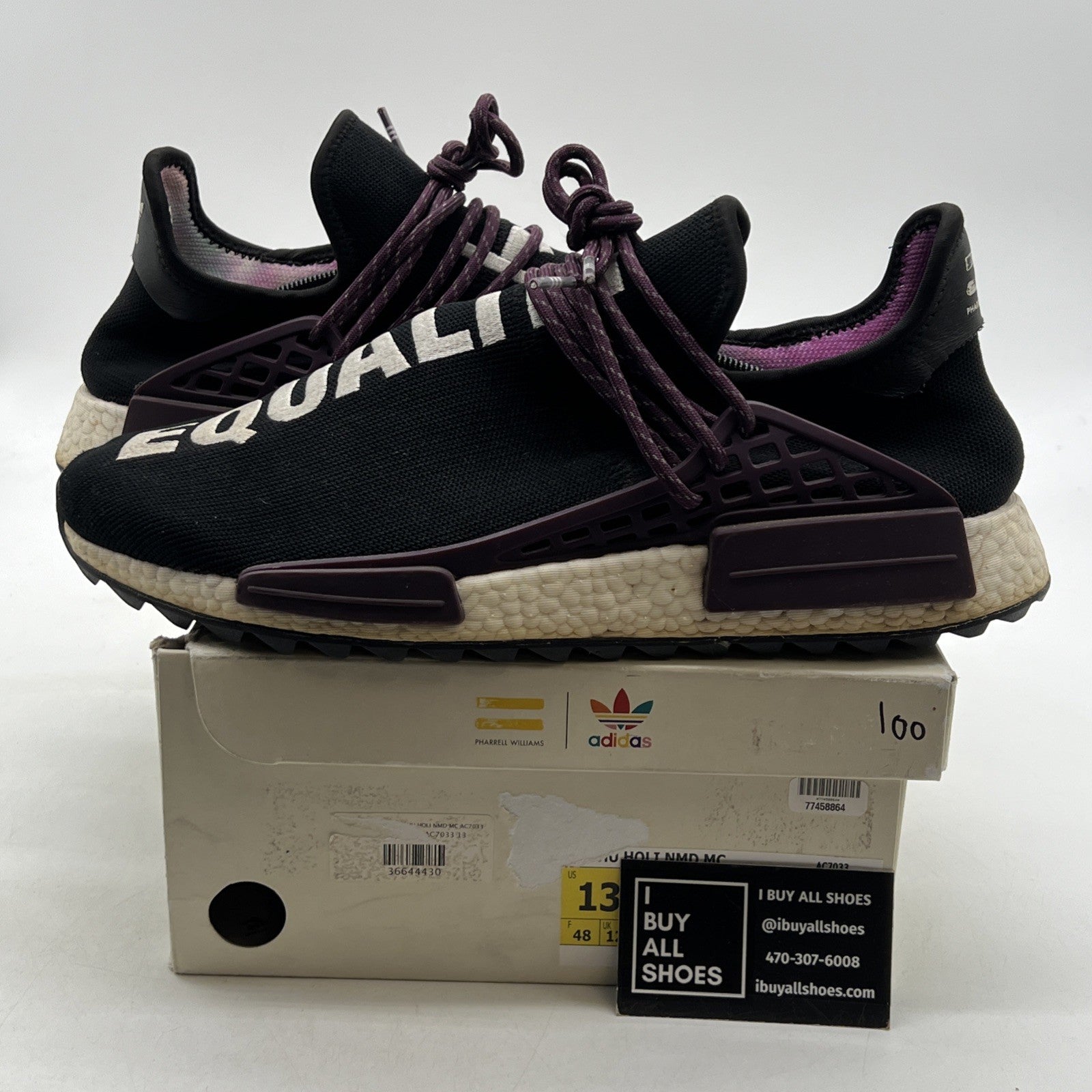 Size 13 - adidas Pharrell x NMD Human Race Trail Equality (AC7033)