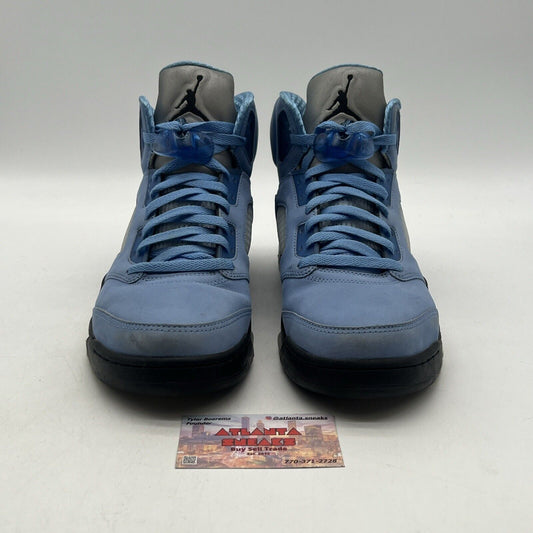 Size 11.5 - Jordan 5 Retro SE Mid UNC Black White Suede (DV1310-401)
