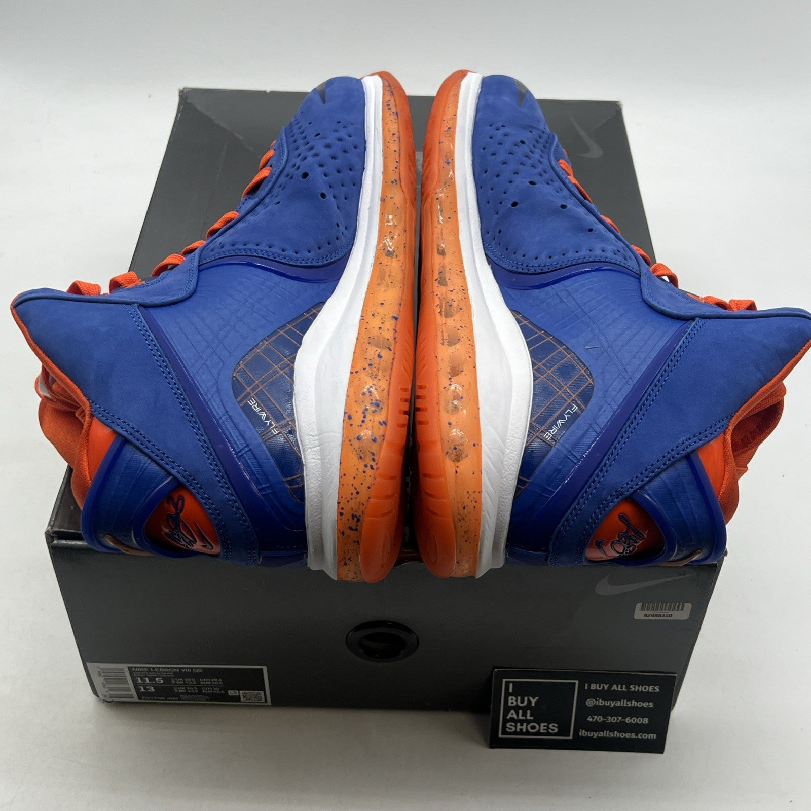 Size 11.5 - Nike LeBron 8 HWC - (CV1750-400)