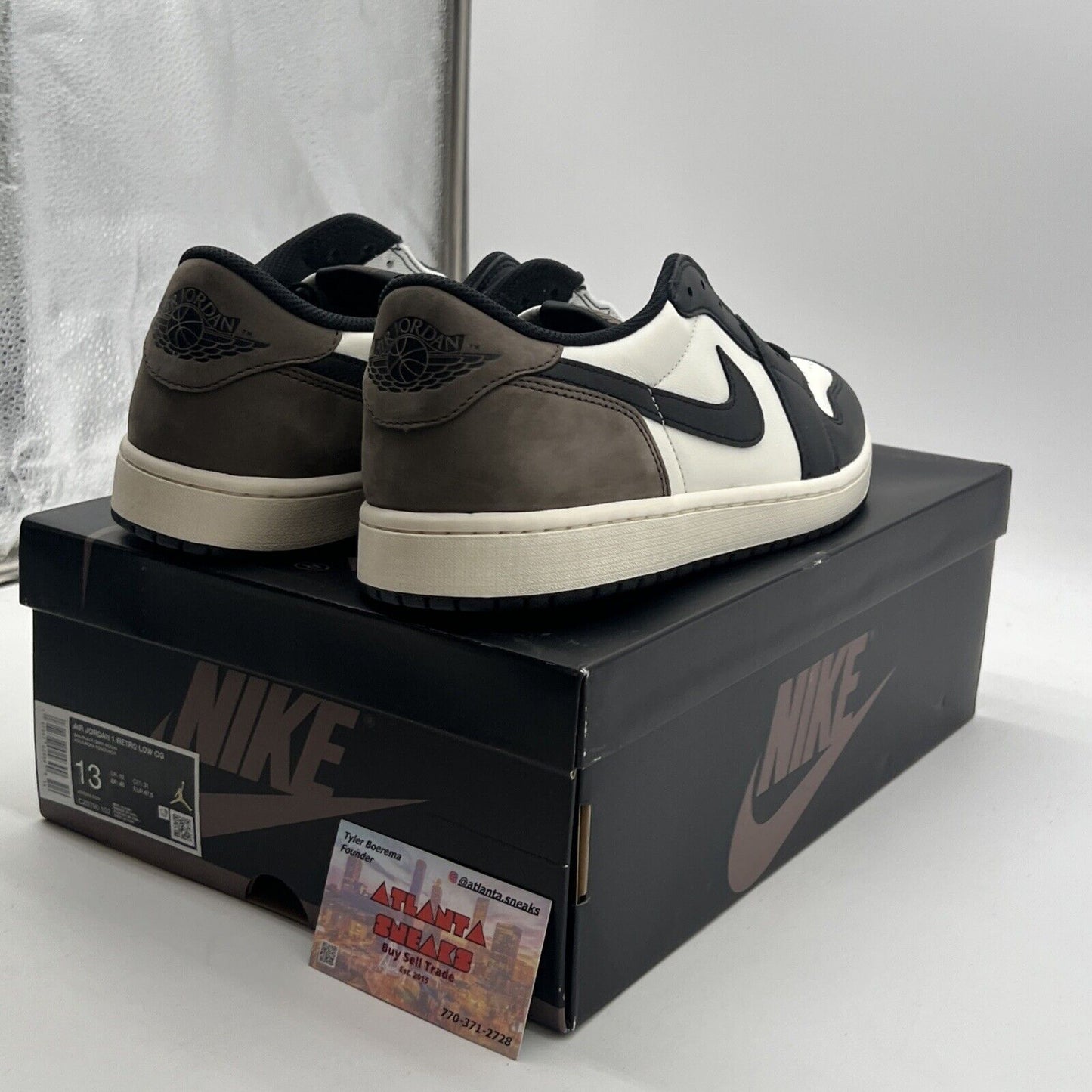 Size 13 - Air Jordan 1 Retro OG Low Mocha (CZ0790-102)