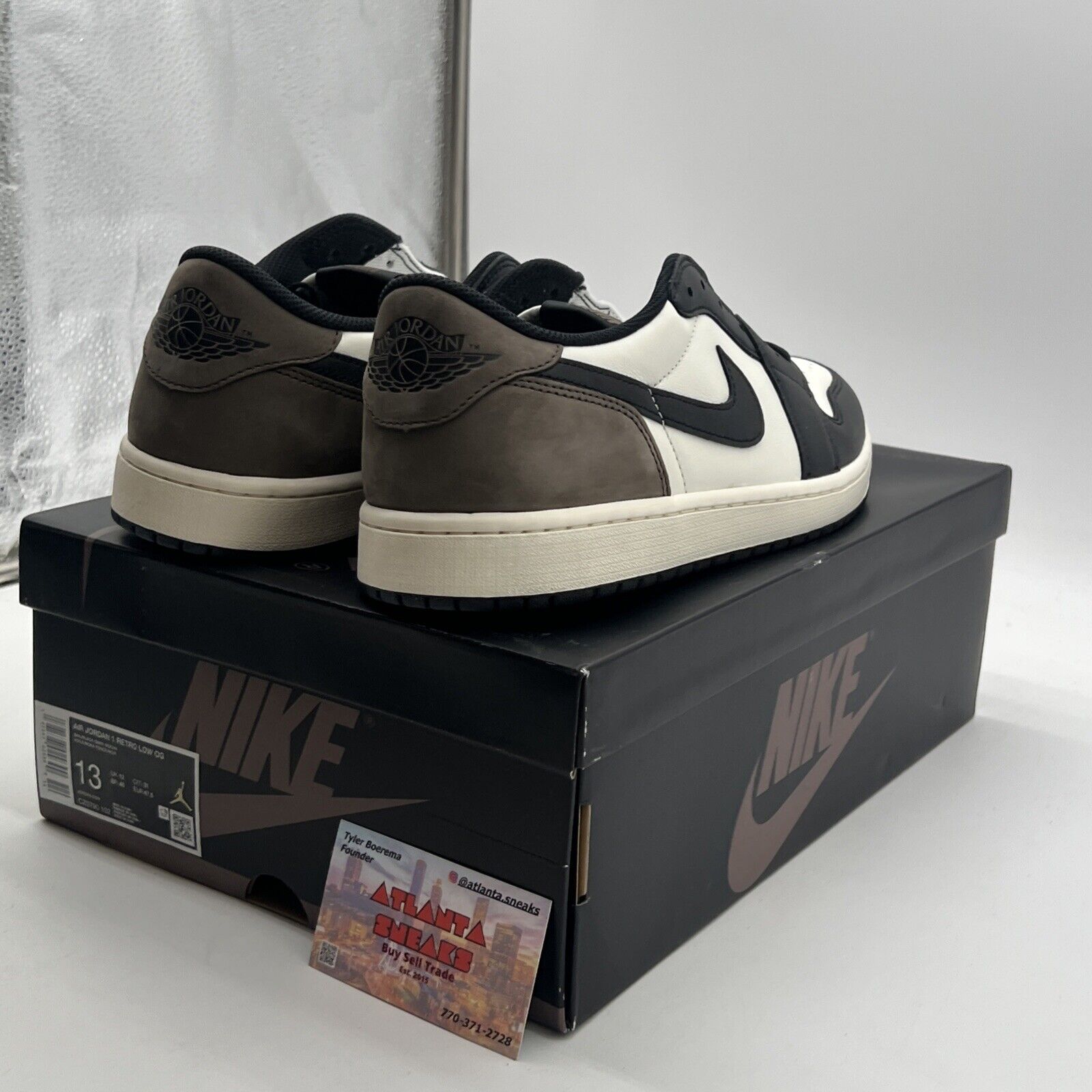 Size 13 - Air Jordan 1 Retro OG Low Mocha (CZ0790-102)