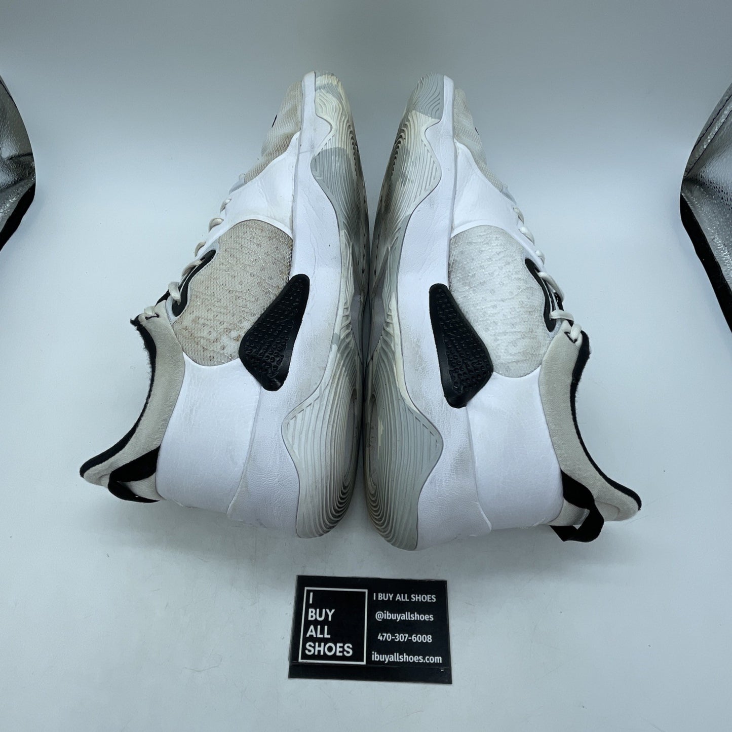 Size 14 - Nike PG 5 TB White Black (DA7758-100)