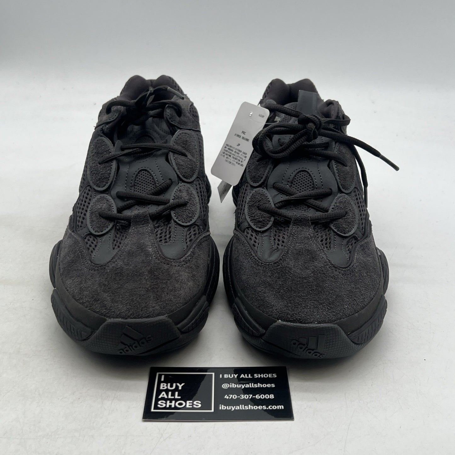 Size 13 - adidas Yeezy 500 Low Utility Black (F36640)